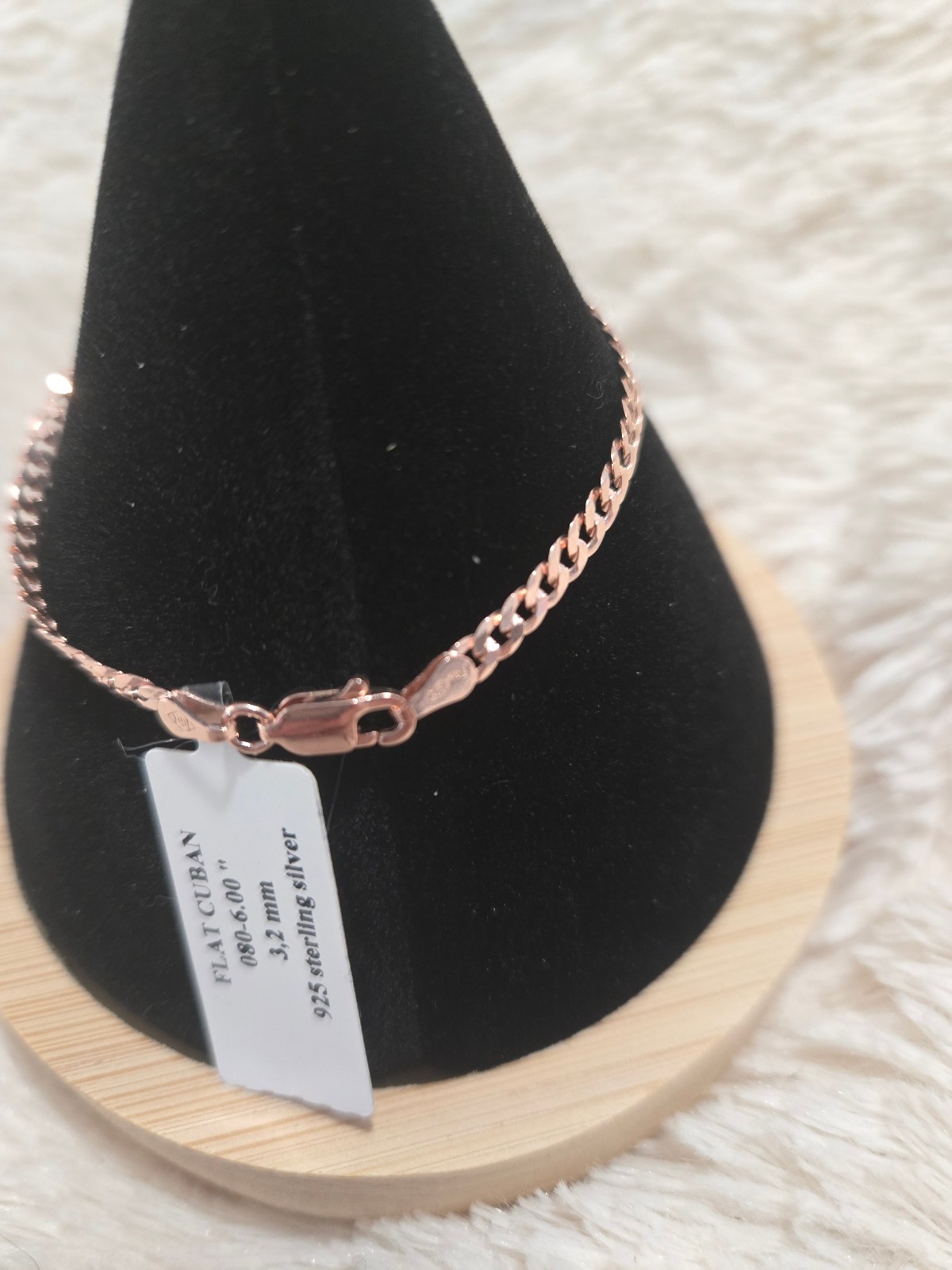 6 Inch Rose Gold Bracelet