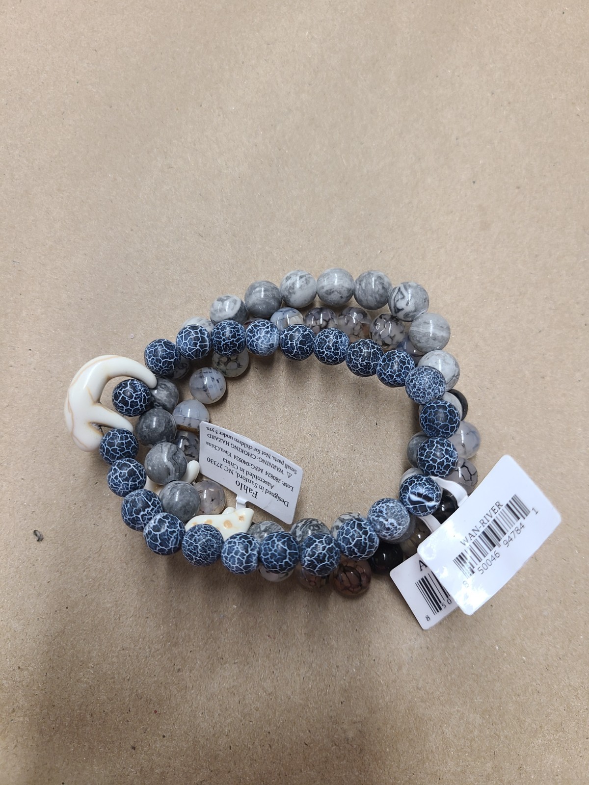Lot Of 3 Fahlo Bracelets No Tracking Cards 100633