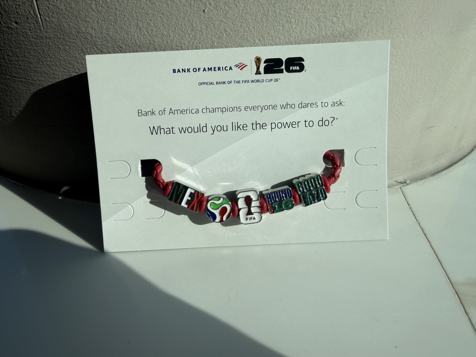 FIFA 2026 World Cup Bracelet Game Day Charms – Mexico Charm – Collectible
