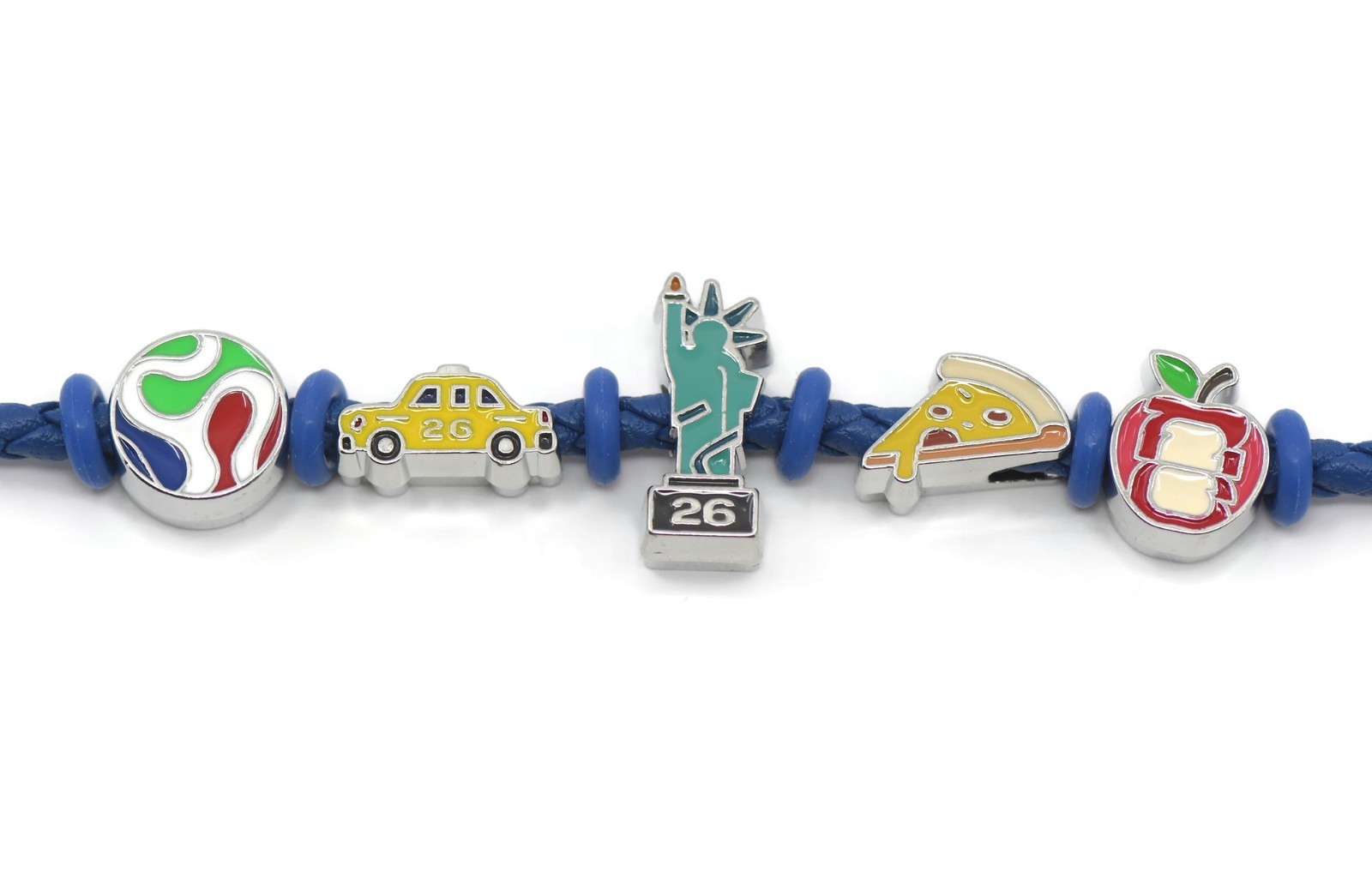 Bank of America FIFA World Cup 2026 Charm Bracelet New York City Size S Blue