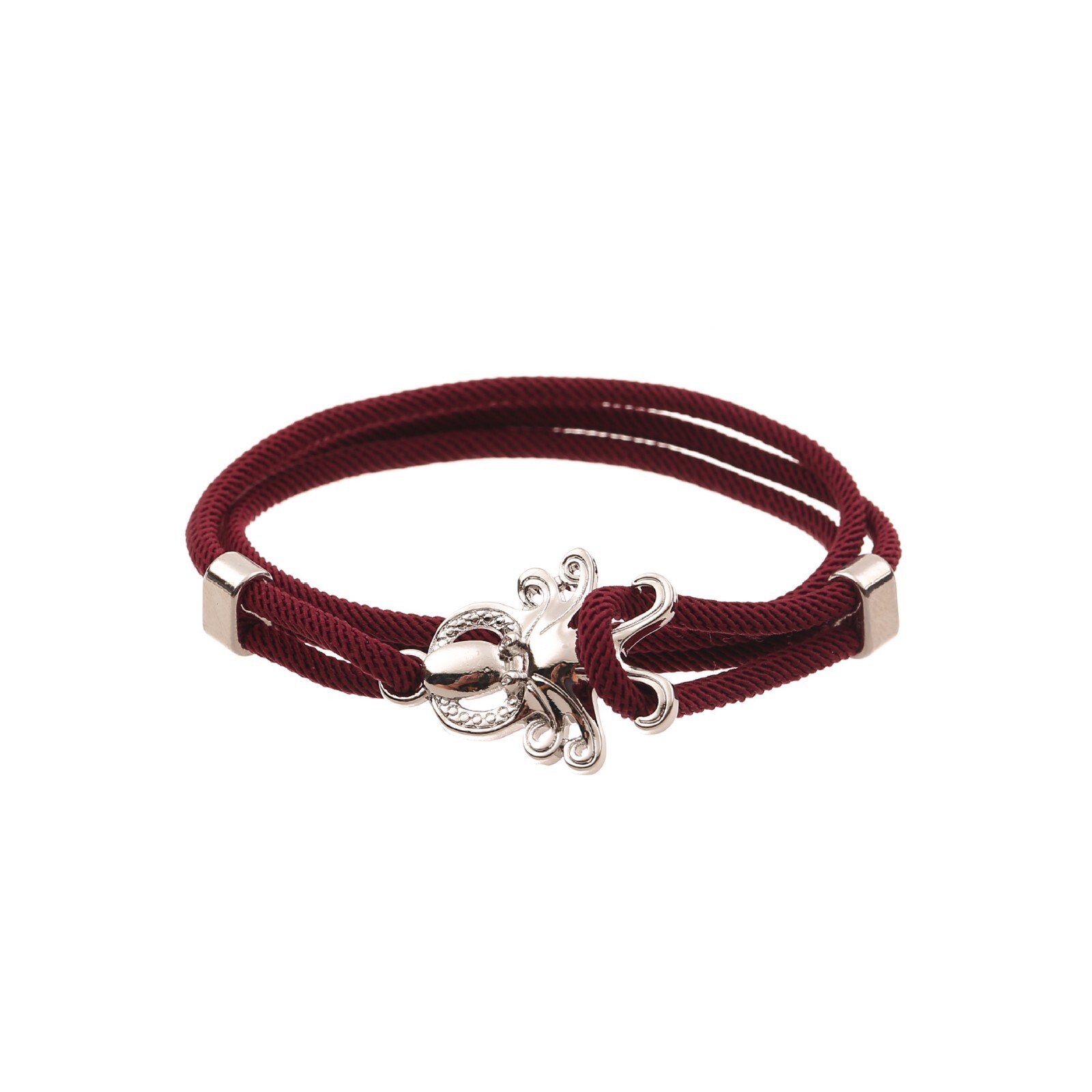 Octopus Milan Cord Nylon Rope Wrap Bracelet for Men and Women 21 Inches