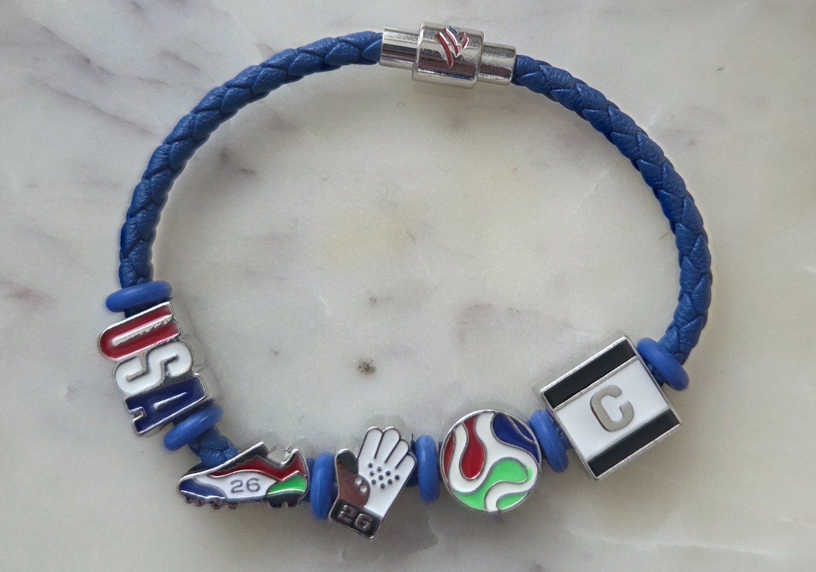 FIFA World Cup 26™ Charm Bracelet – USA Edition Bank of America