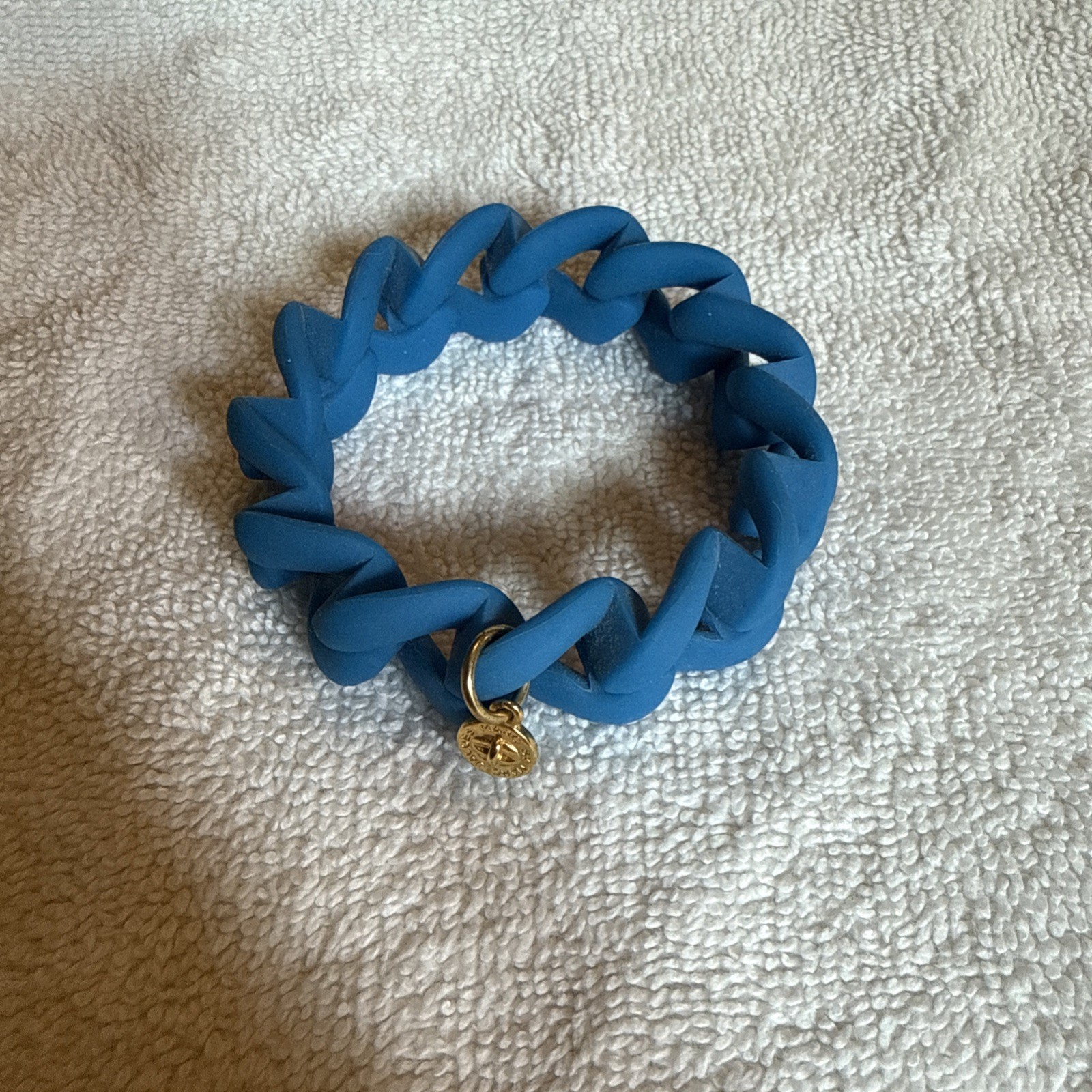 Marc Jacob’s Blue Rubber Bracelet