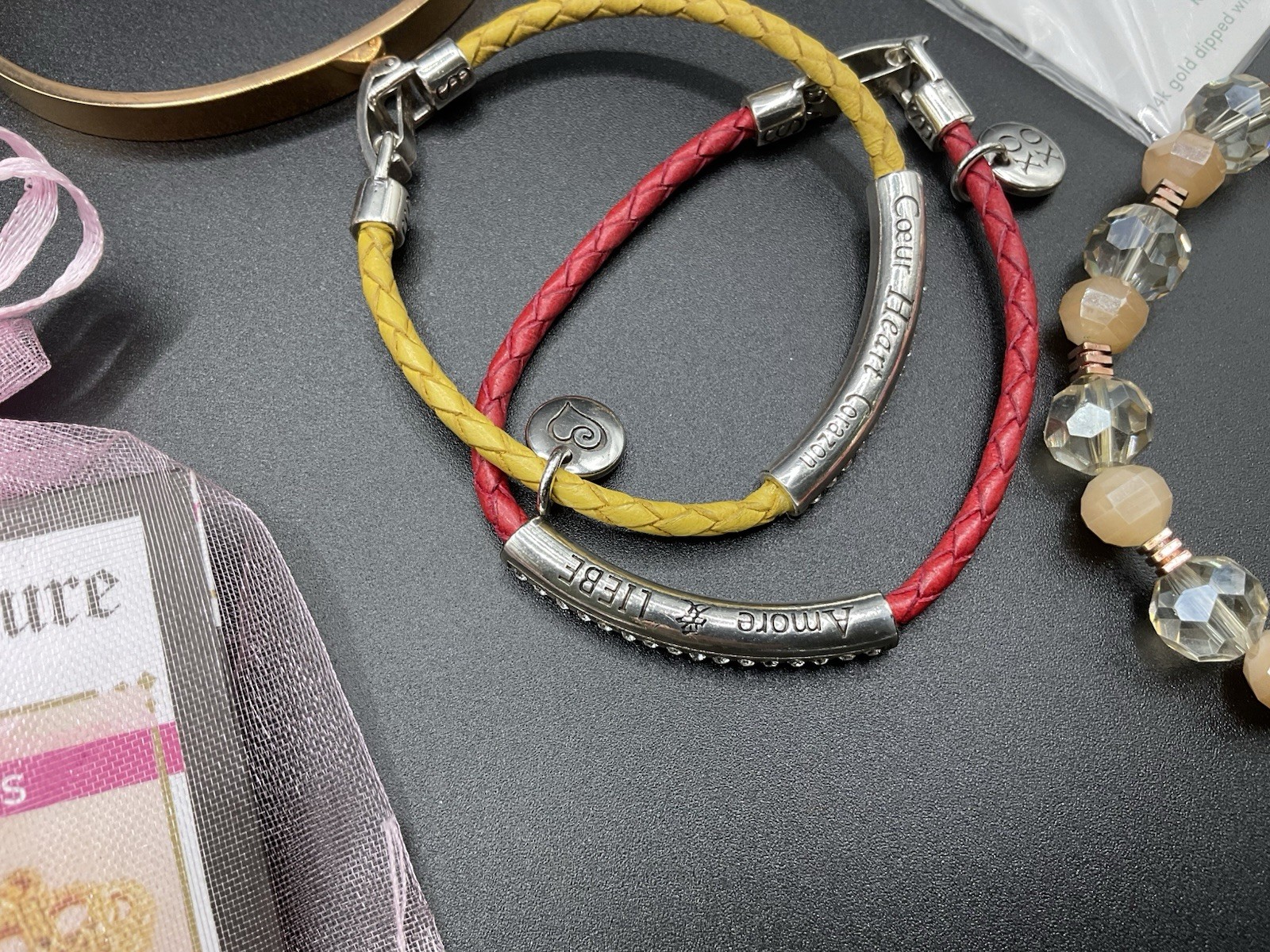 Lot of bracelets-Erimish-Brighton-Lucky Feather-the Darling Effect-Juicy Couture