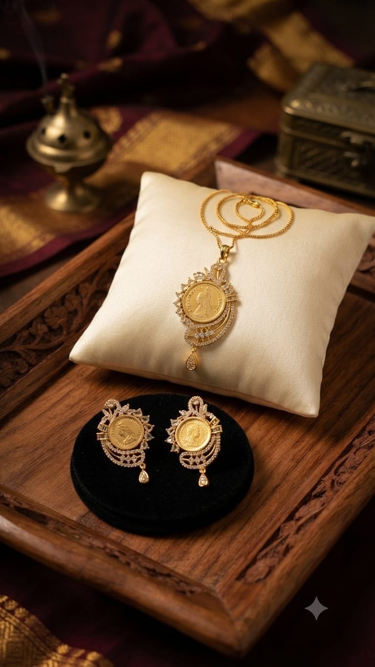 Indian Bollywood Necklace Earrings Jewelry Set Ethnic Bridal CZ AD Women Gift
