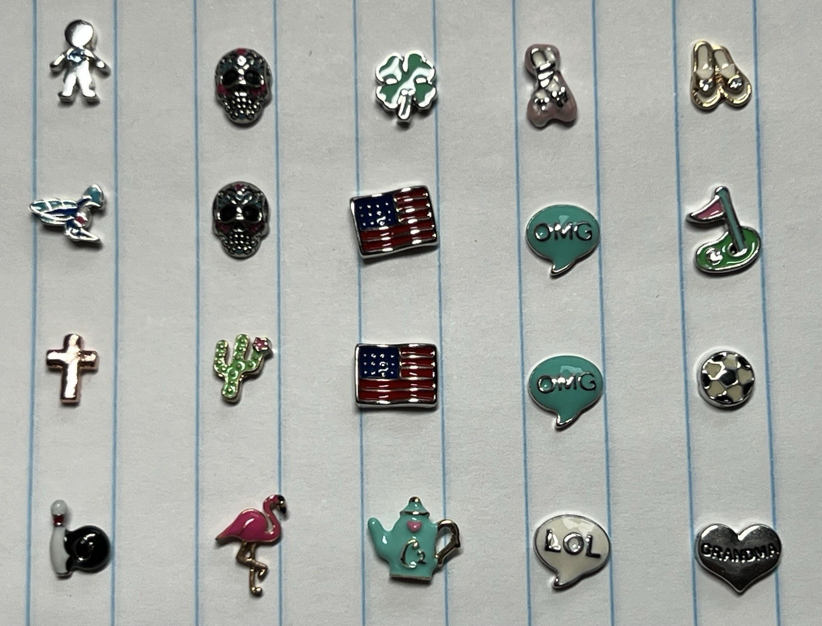 Origami Owl Vintage/Retired Charms. YOU CHOOSE/FREE SHIPPING. BUY 4, Get 1 Free!