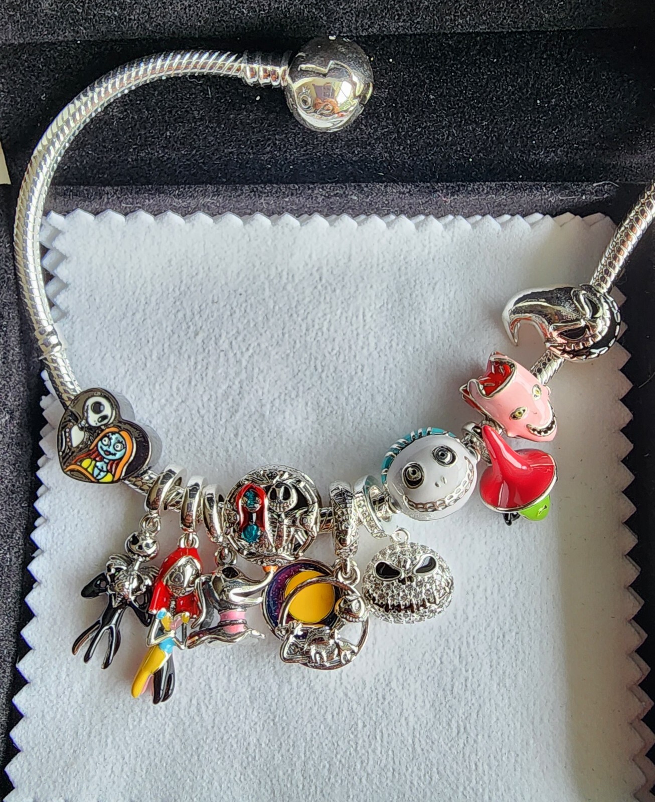 NEW Disney the Nightmare Before Christmas sterling silver charm for bracelet