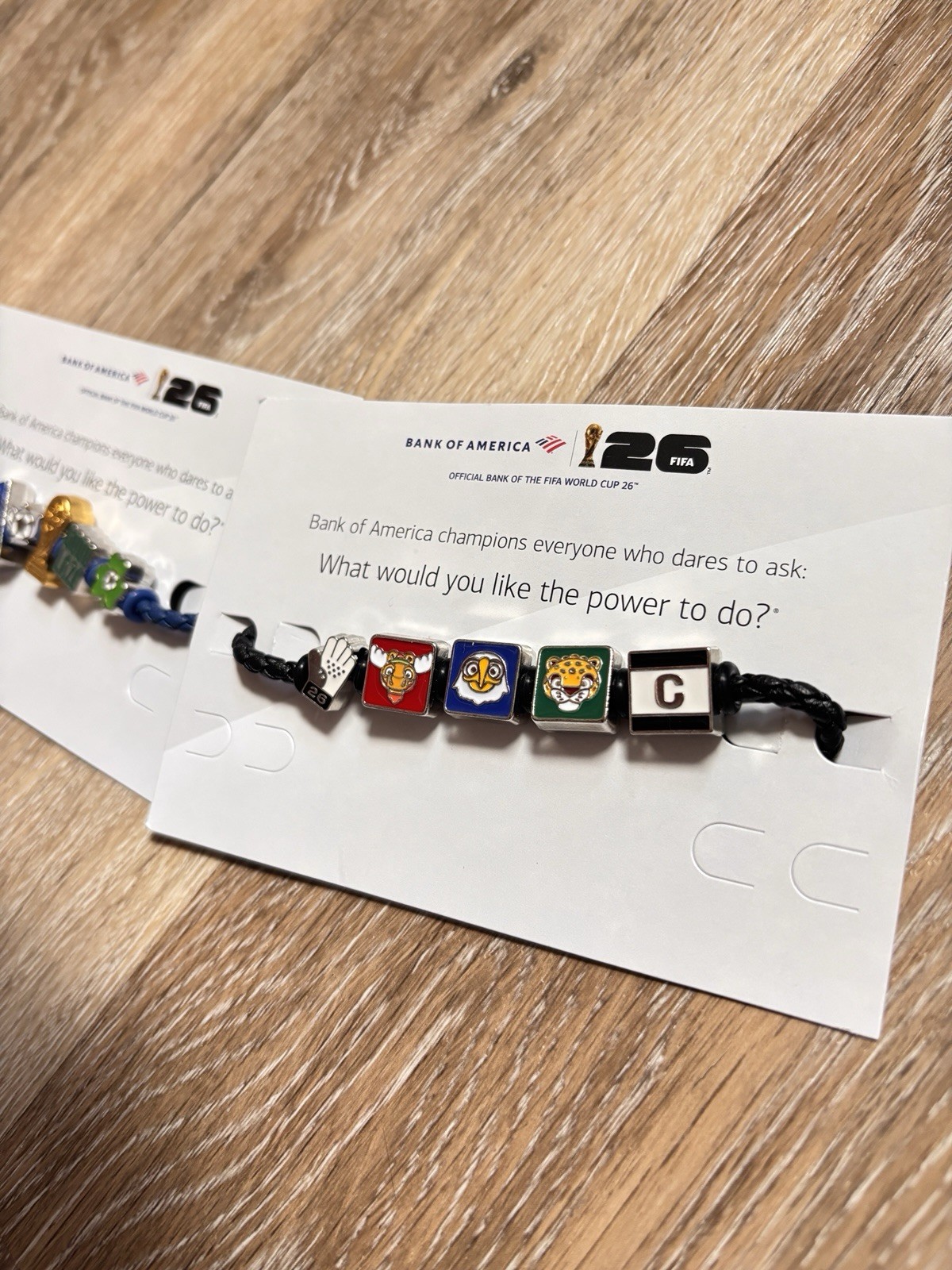 FIFA Bank of America Fan Band Bracelet 2026 World Cup