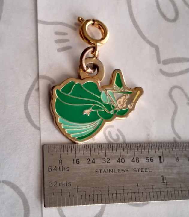 Sleeping Beauty Fauna Good Fairies Disney Princess Clip on Add a Charm Vintage