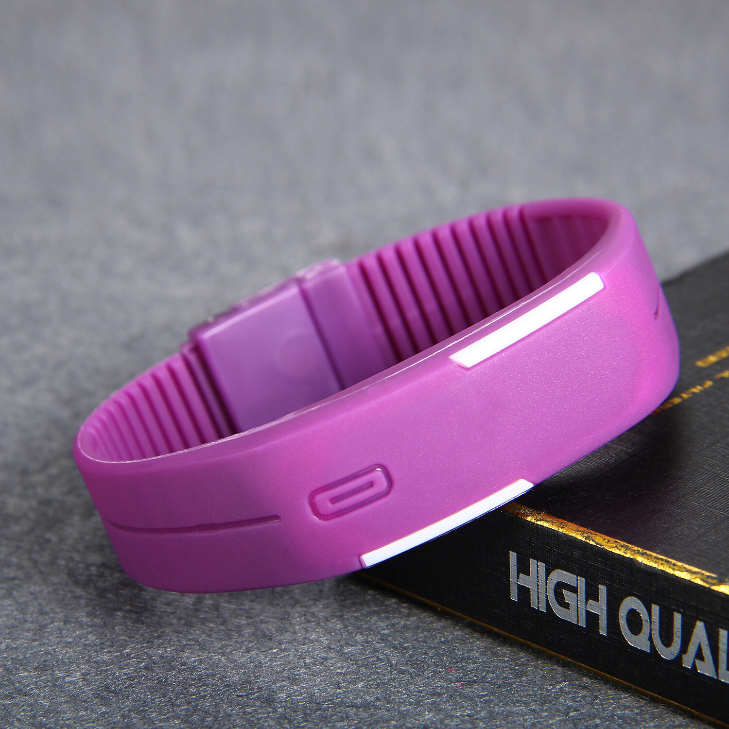 Mens Womens Teens Digital Silicone Rubber LED Watch Sports Bracelet Wrist Watch