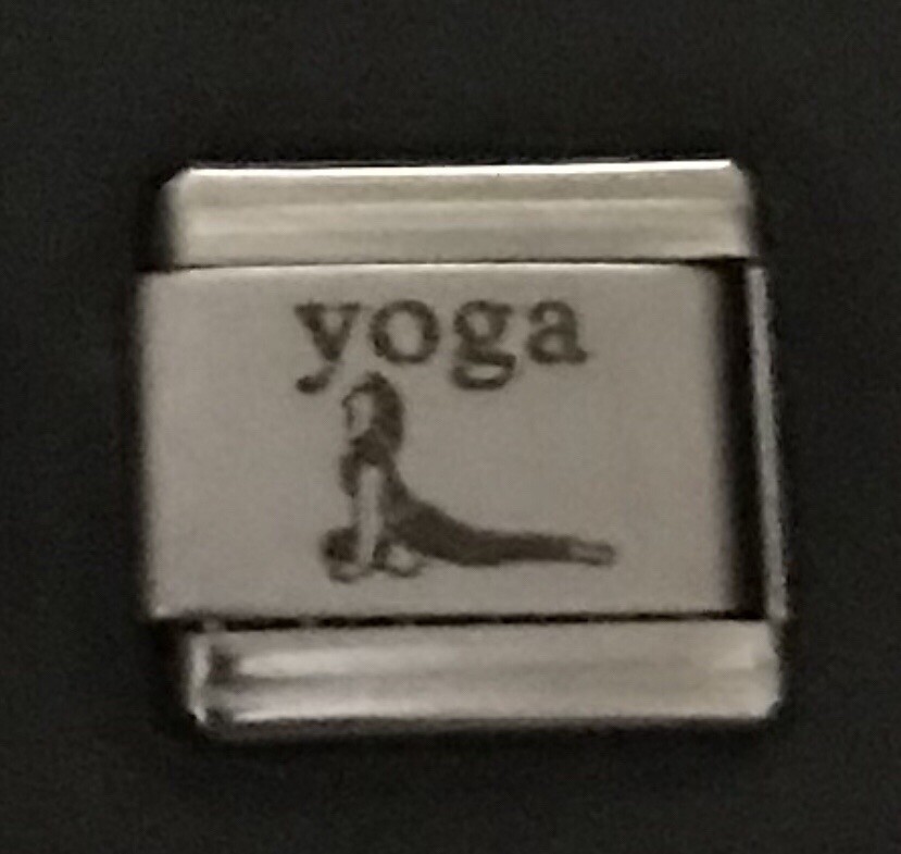 Yoga WHOLESALE LASER ITALIAN CHARM Link 9MM L1