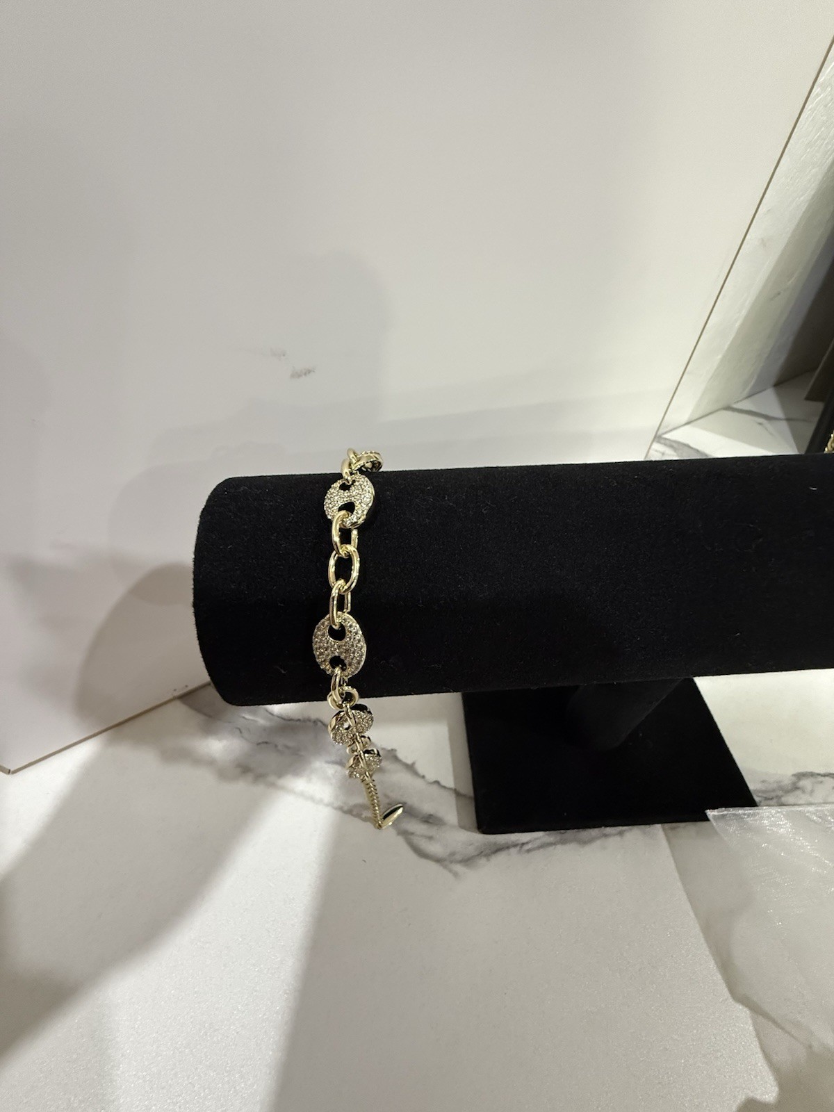 Manilla de oro laminado chapada en 14k