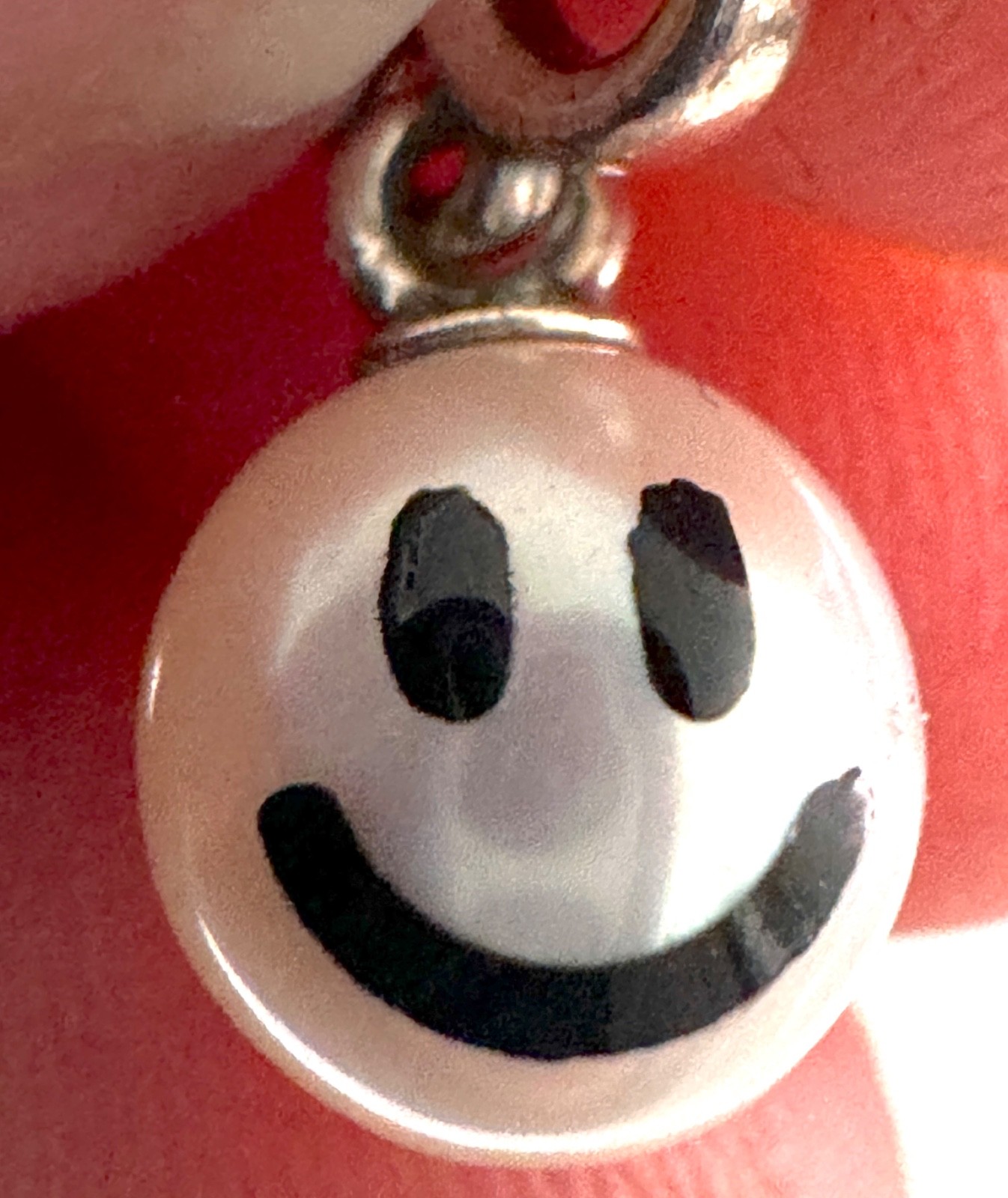 Pandora ME Happy Freshwater Cultured Pearl & Enamel Dangle 799678C01