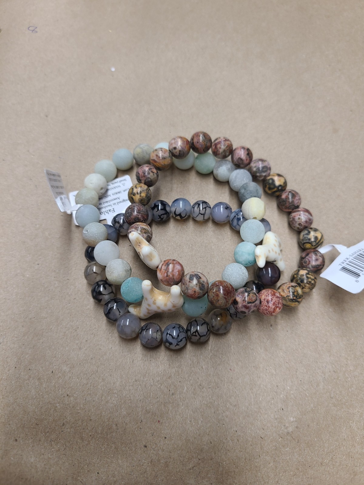 Lot Of 3 Fahlo Bracelets No Tracking Cards 100645