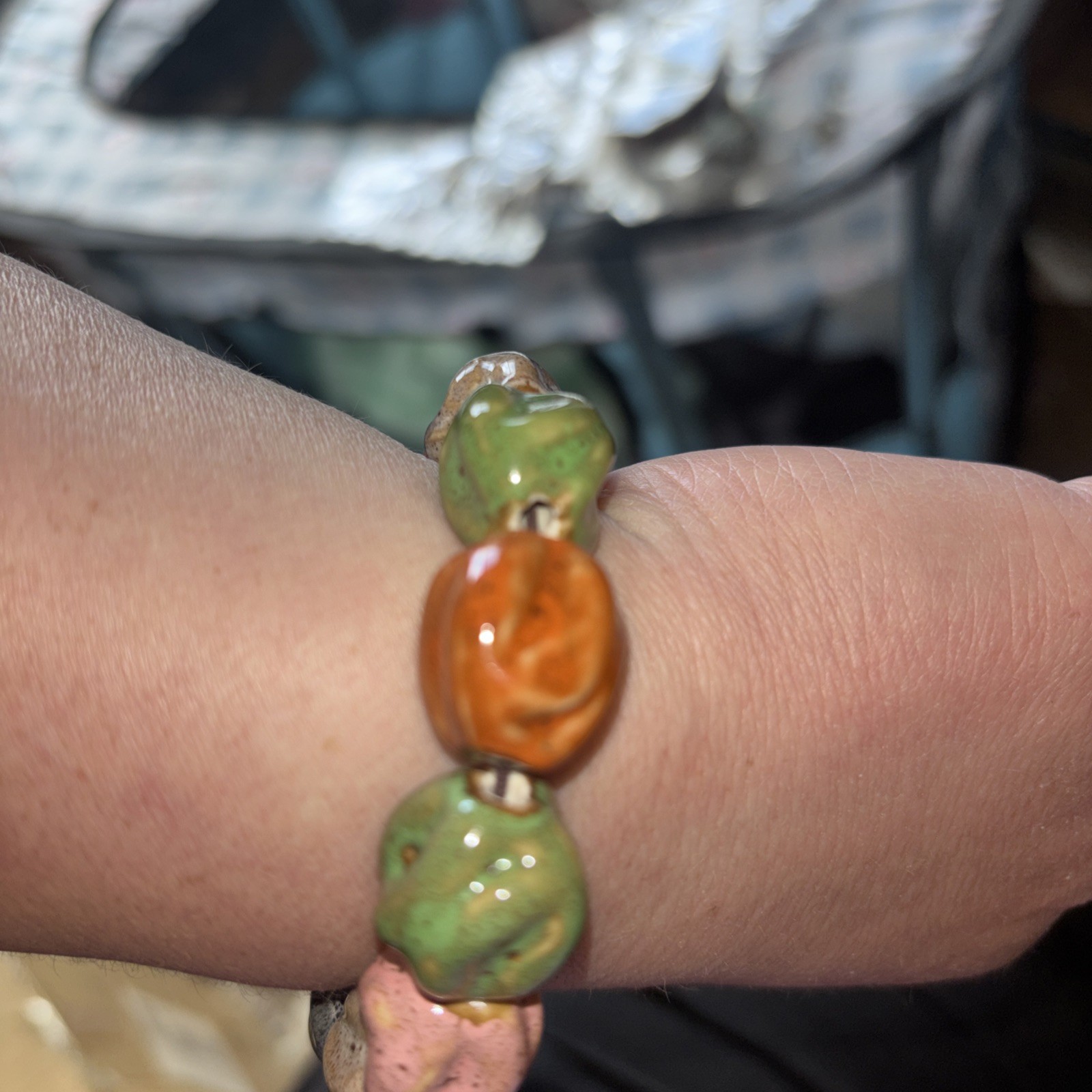 colorful bohemian bracelet