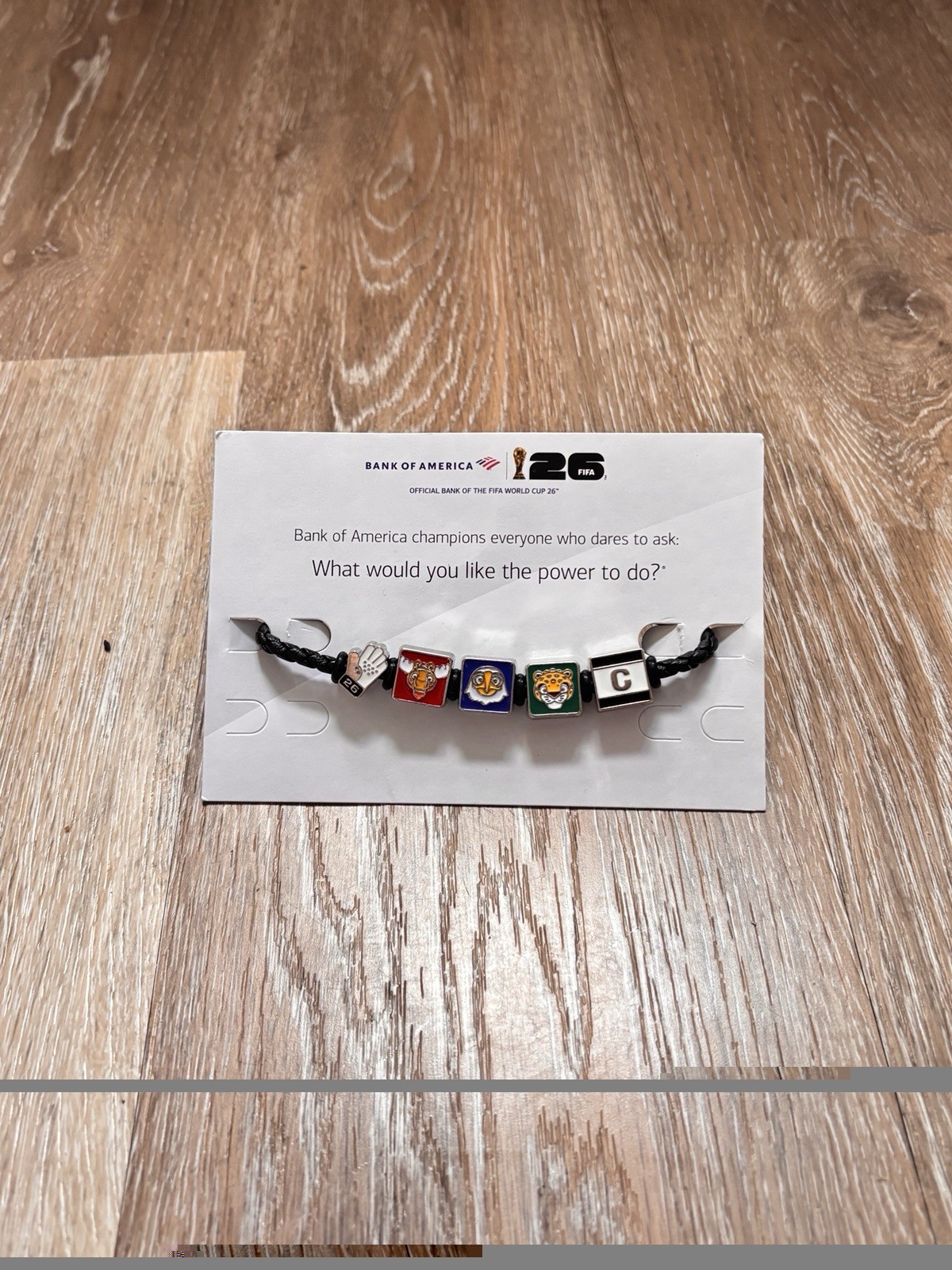 FIFA Bank of America Fan Band Bracelet 2026 World Cup