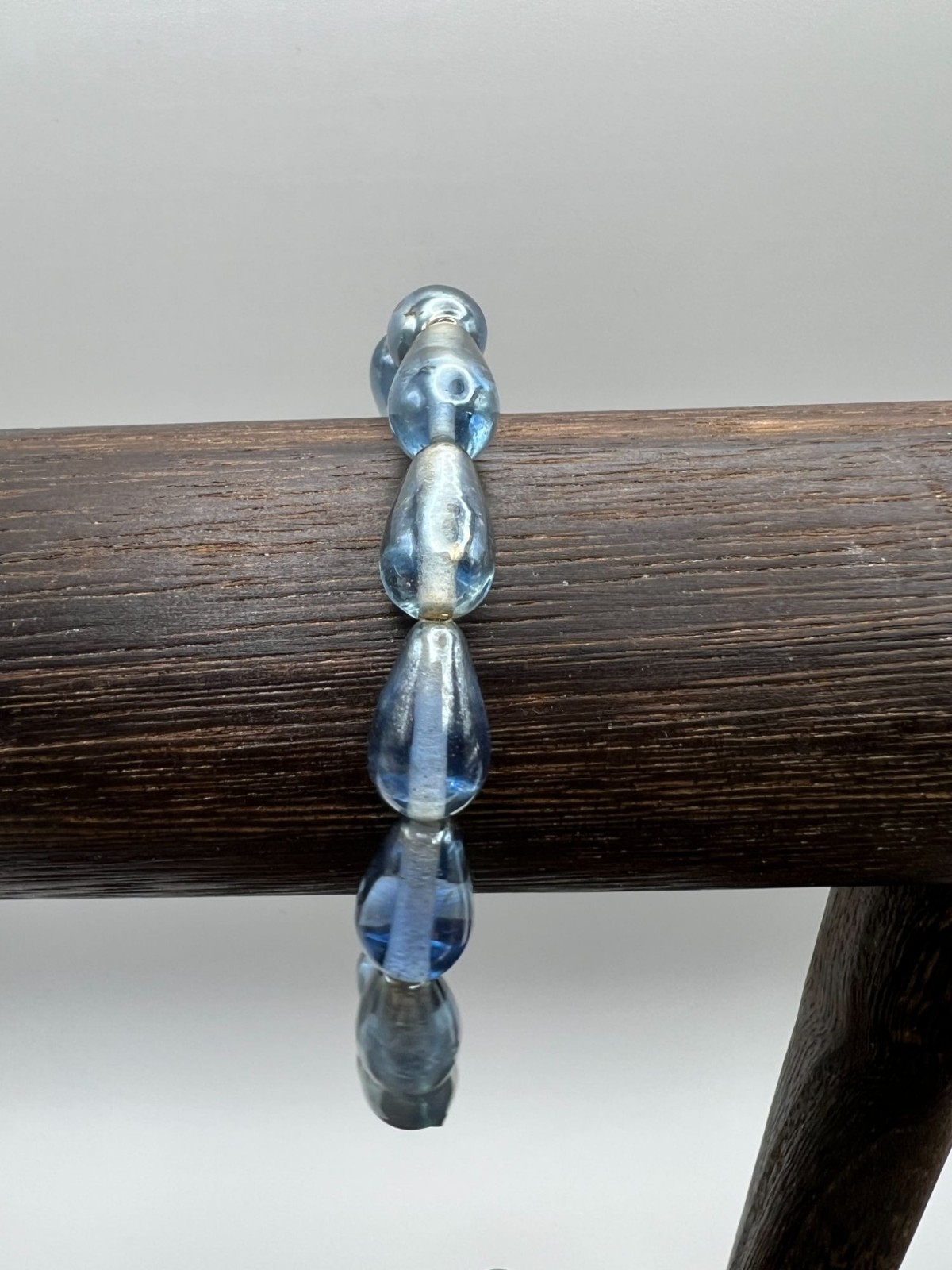 Handcrafted Glass Bead Bracelets In Blue Yellow Red & Green Boho Jewelry For Wo