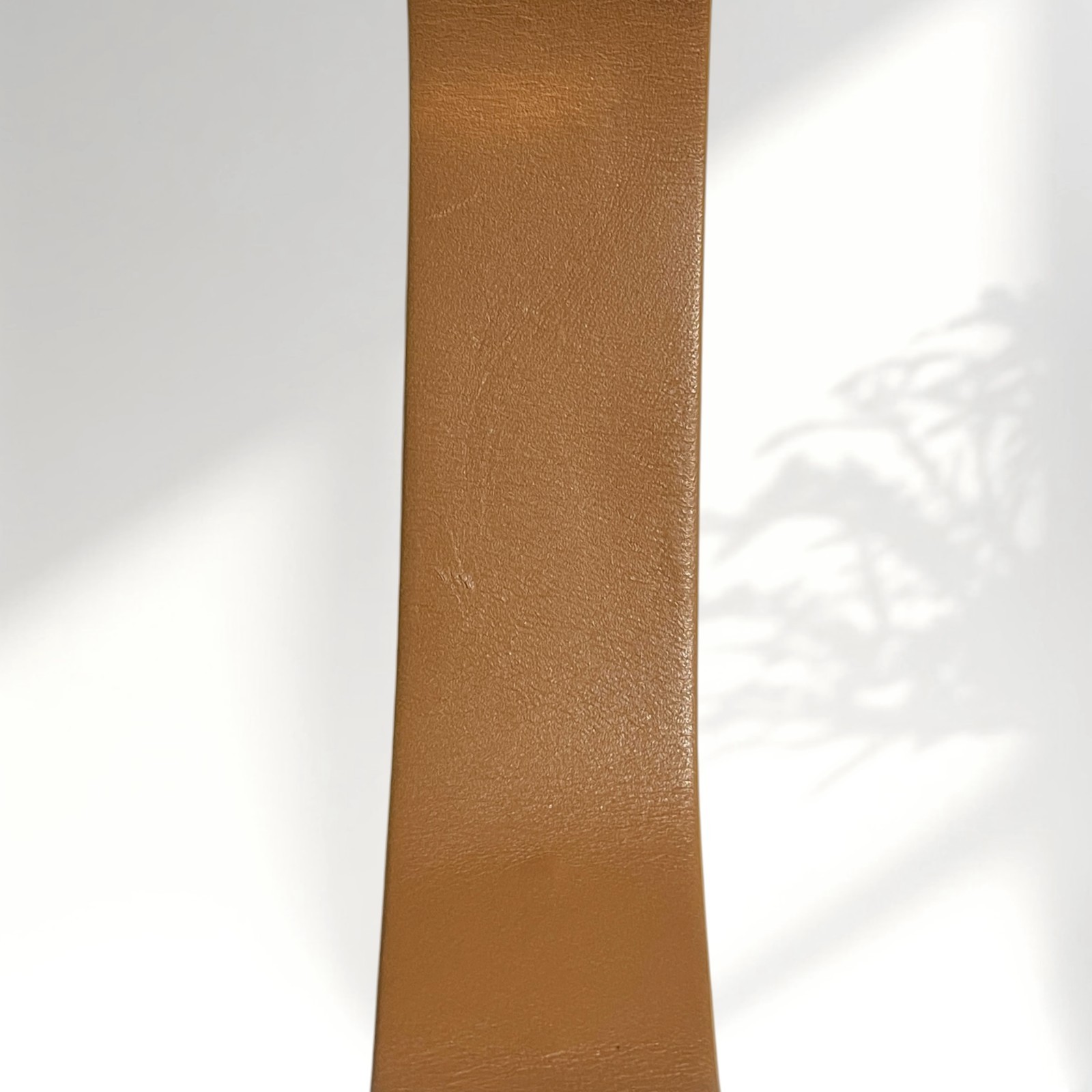 Tory Burch Cuff Bracelet Fox Coin Yellow Suede Leather Gold Tone Hardware Wide
