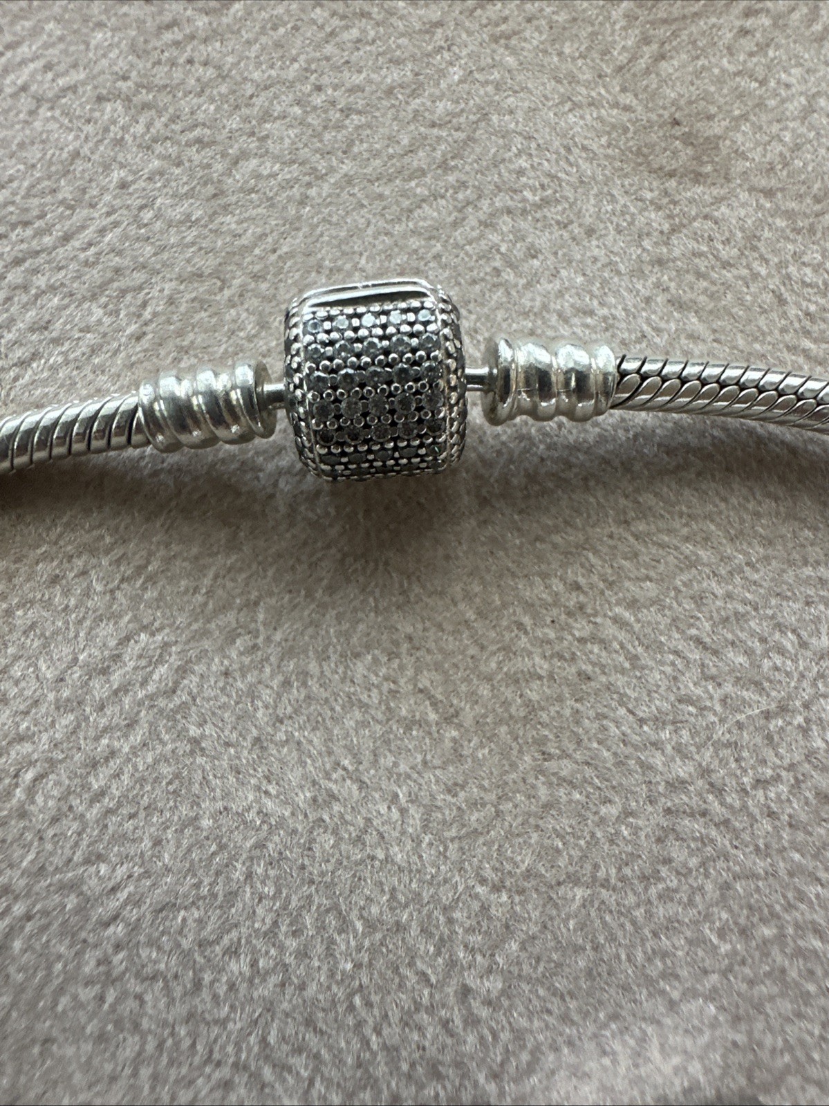 Bank Of America THE CITY FIFA (New) With Pandora Sparkling Pave Clasp Bracelet