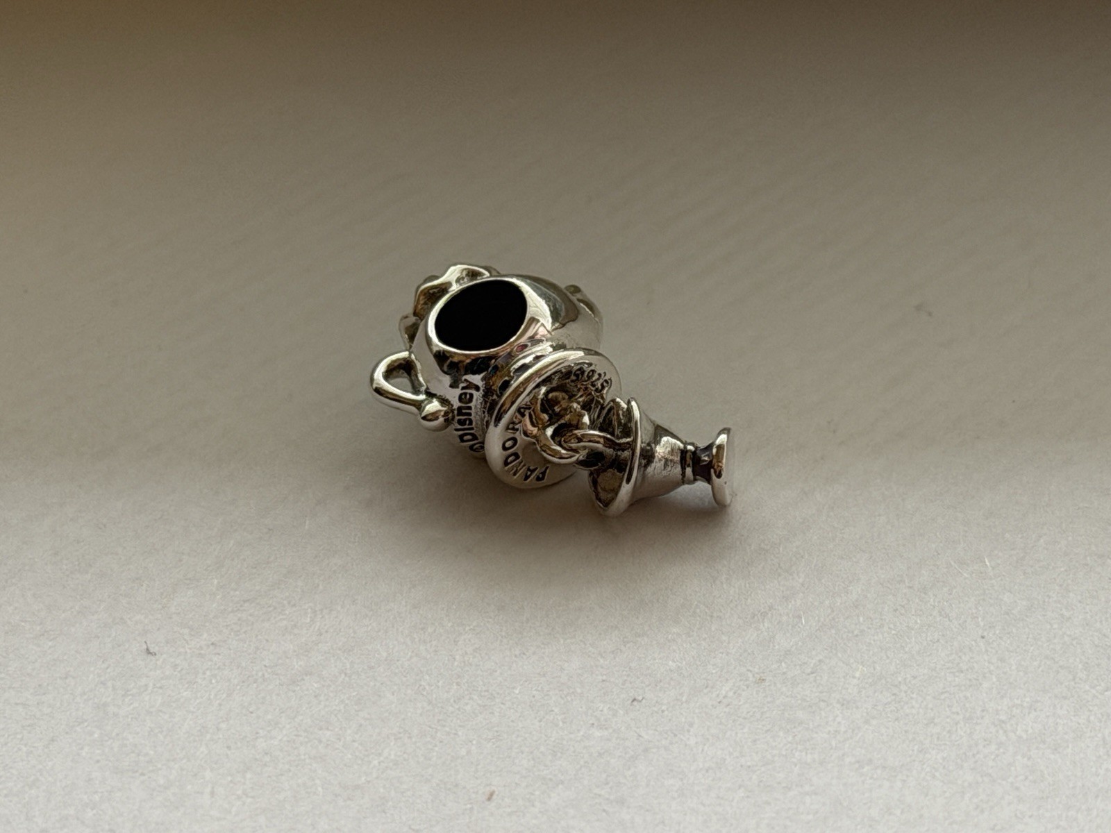 Genuine Pandora Disney Beauty And Beast Mrs Potts n Chip Dangle Charm 799015C01