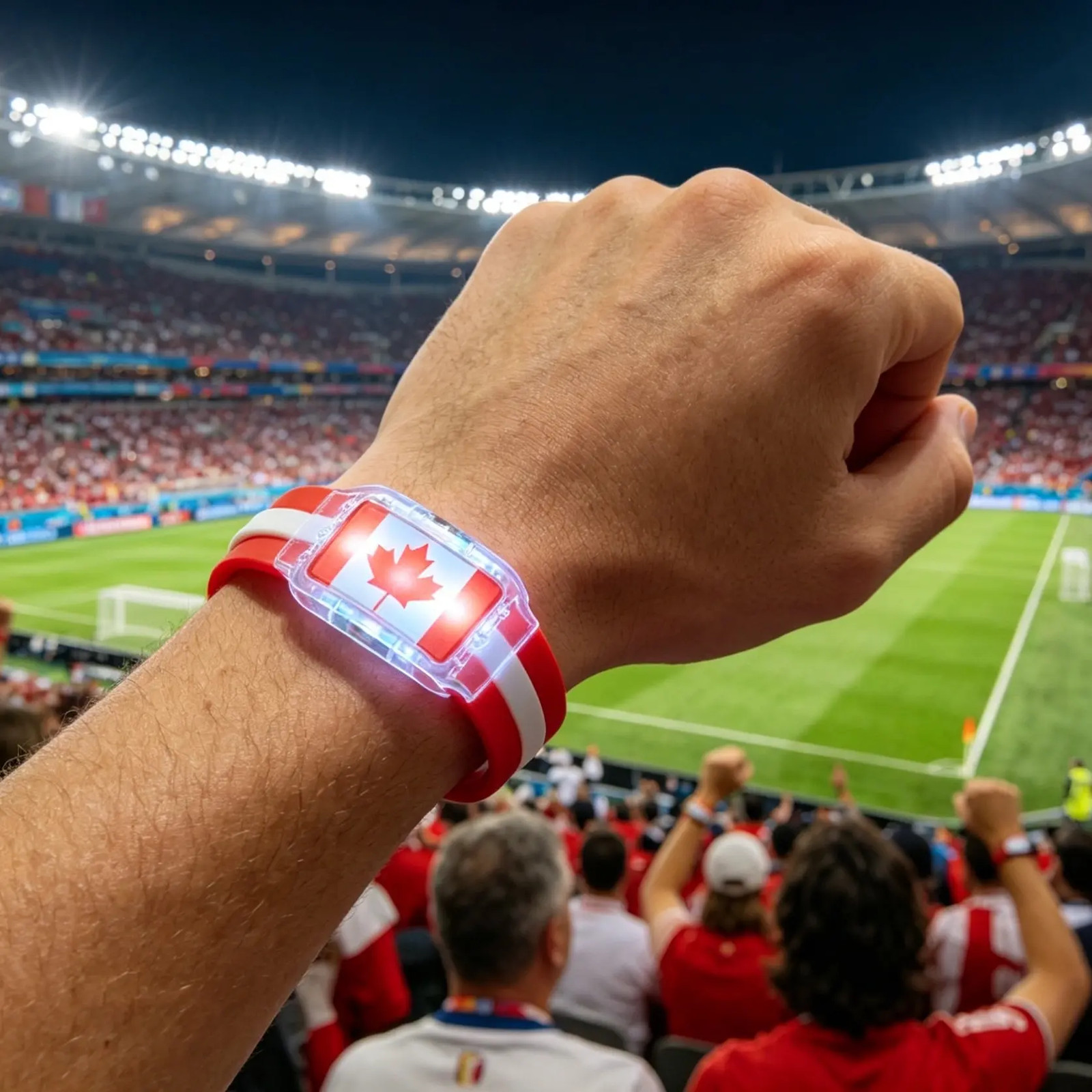 LED Illuminated Country Wristbands