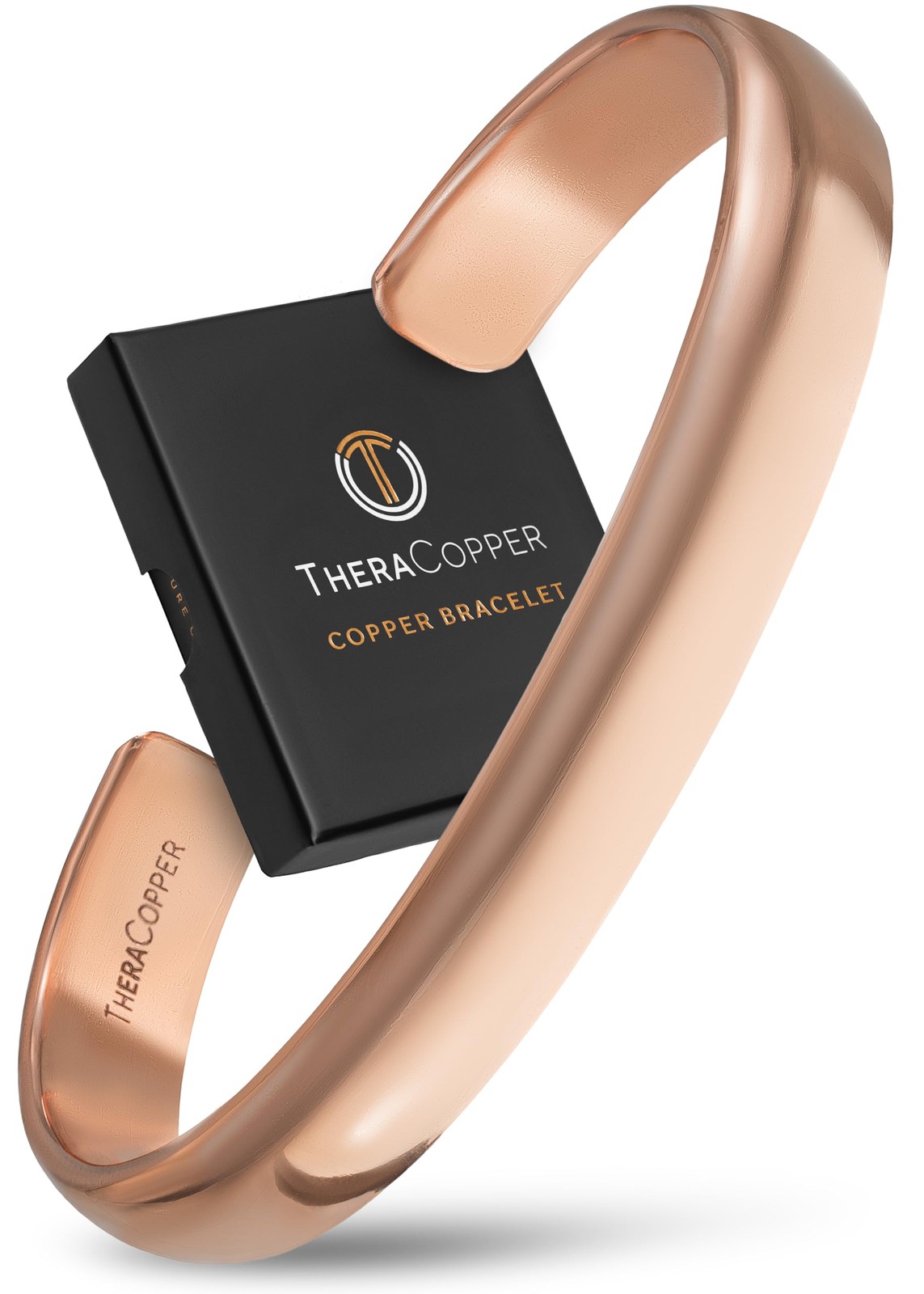 TheraCopper Copper Bracelet for Men & Women — 100% Pure Adjustable,