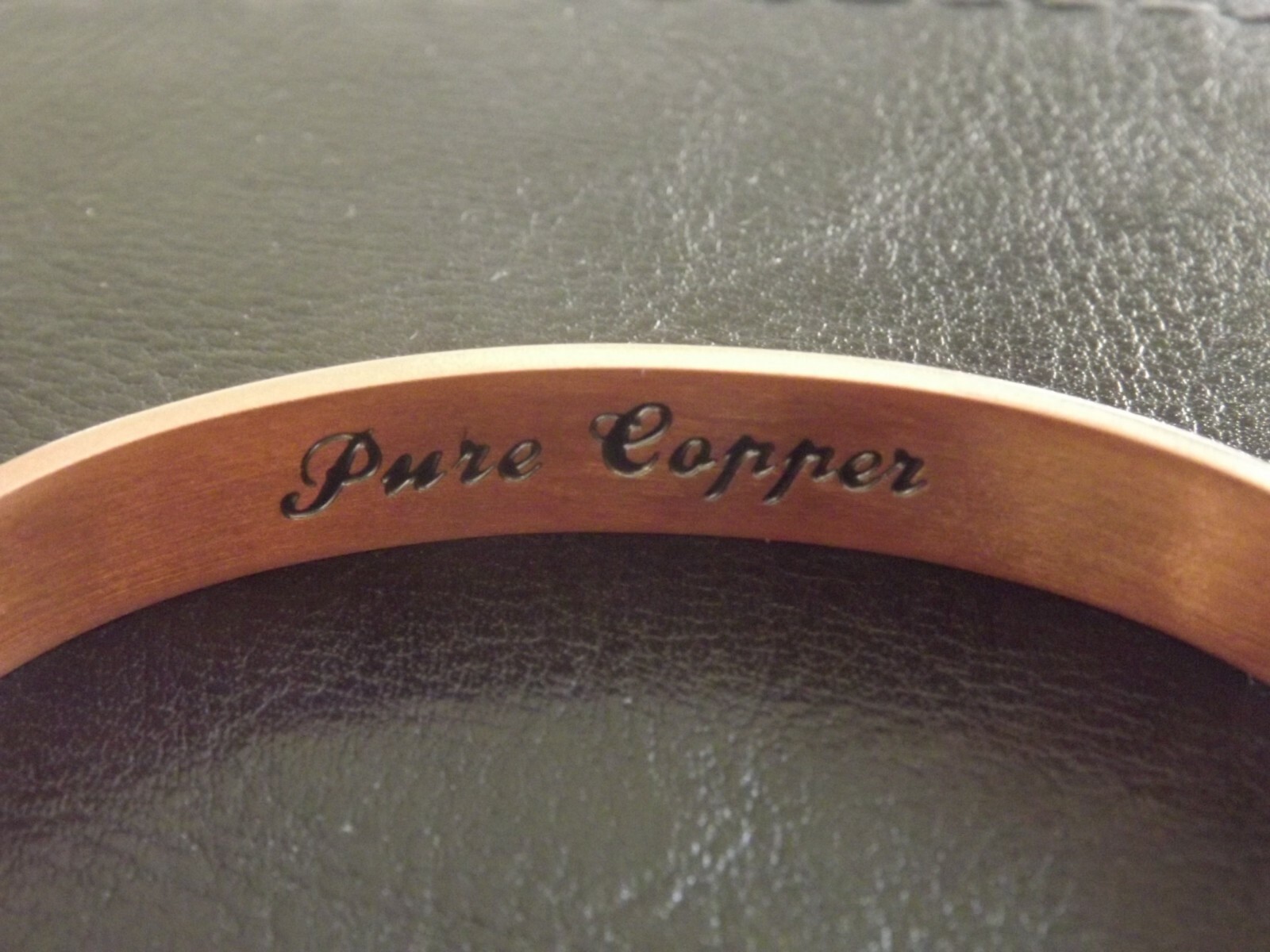 Pure Copper Magnetic Bracelet Arthritis Therapy Women Men Adjustable Roman Cuff