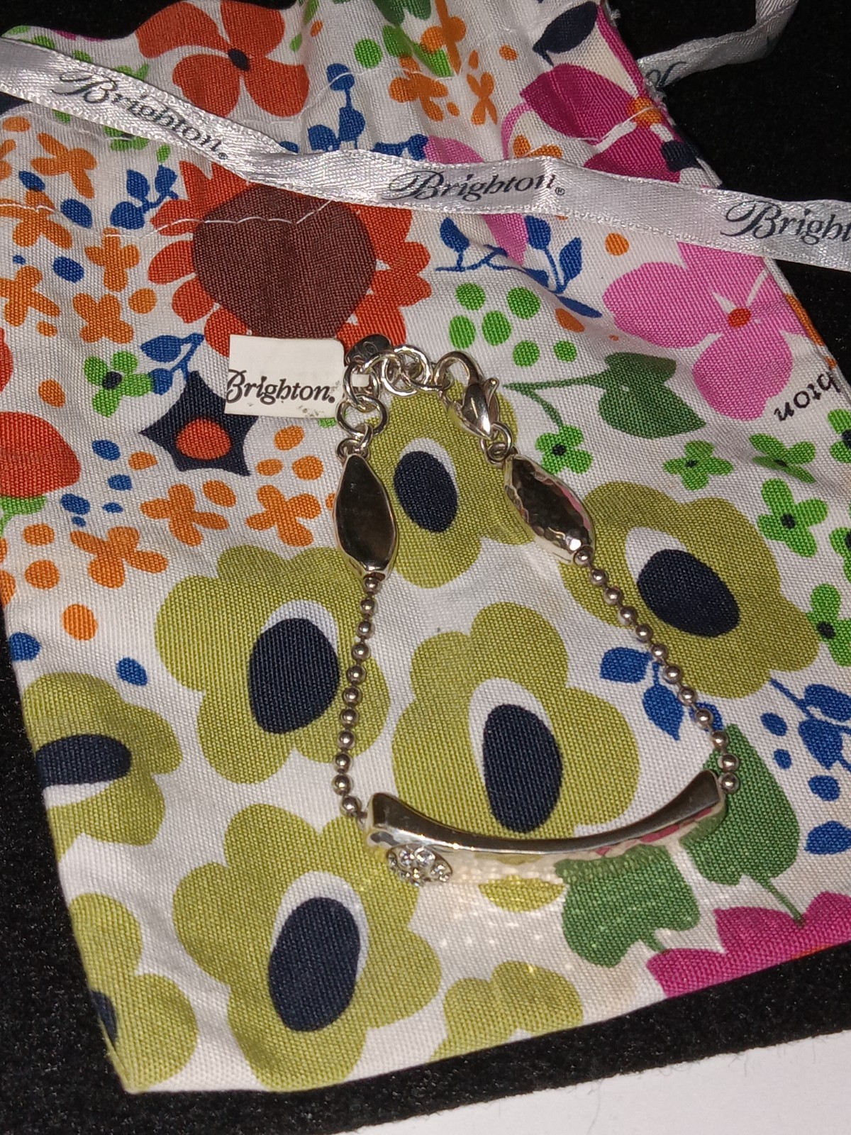 Brighton Bilbao Bracelet, Bar ID Style NWT with Brighton Bag