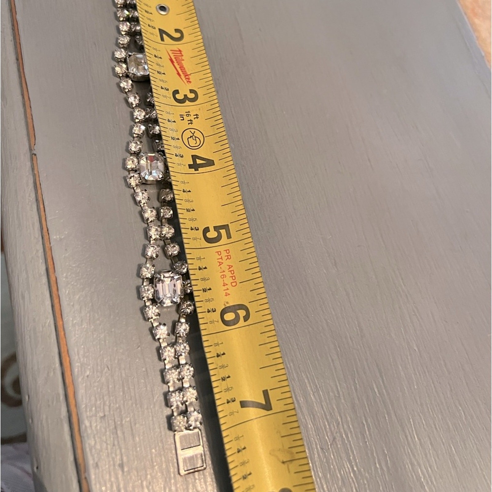 Silver Tone Bling Bracelet