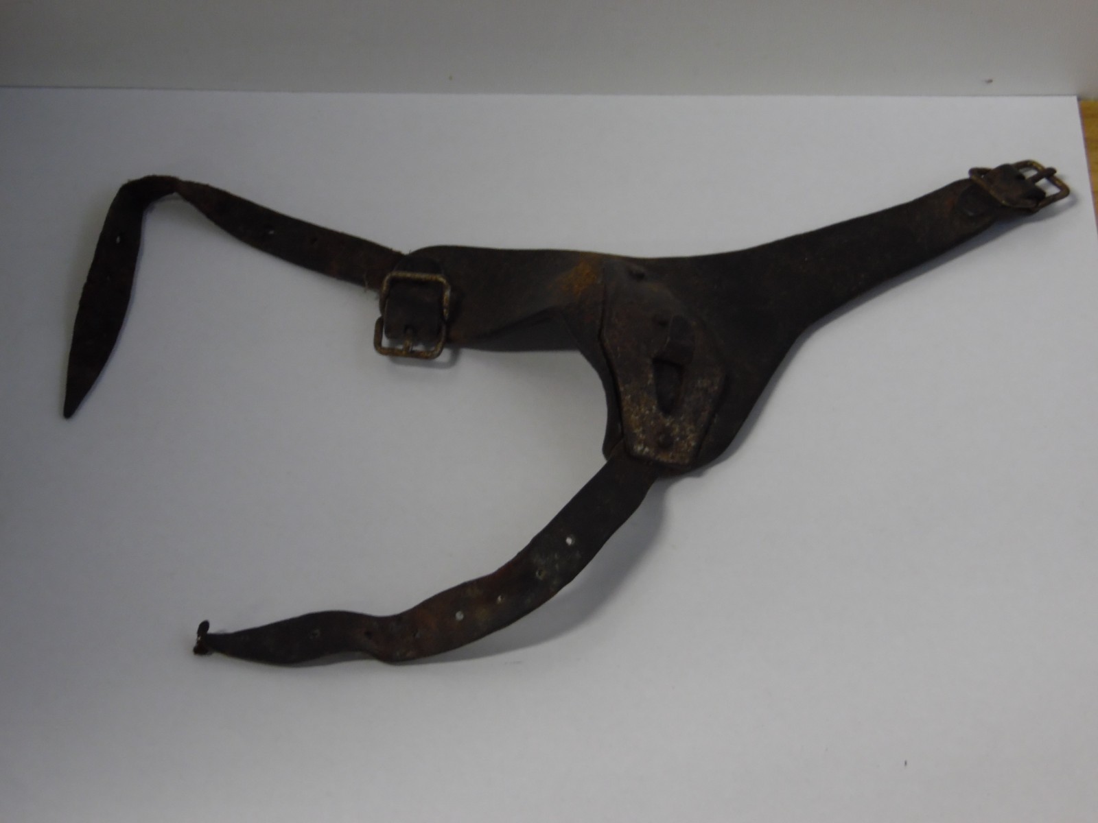 vintage leather hand harness steampunk punk gothic utility
