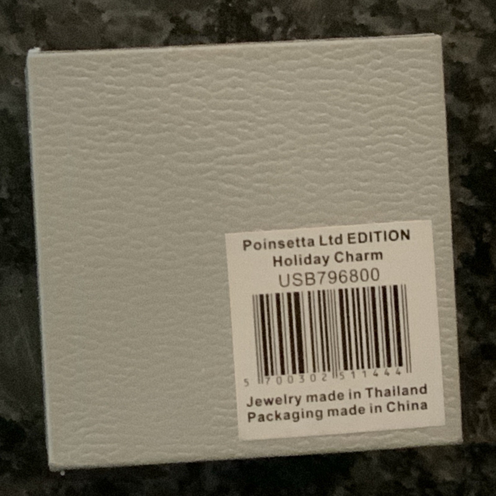 Pandora Poinsetta Limited Edition Charm – New In Box