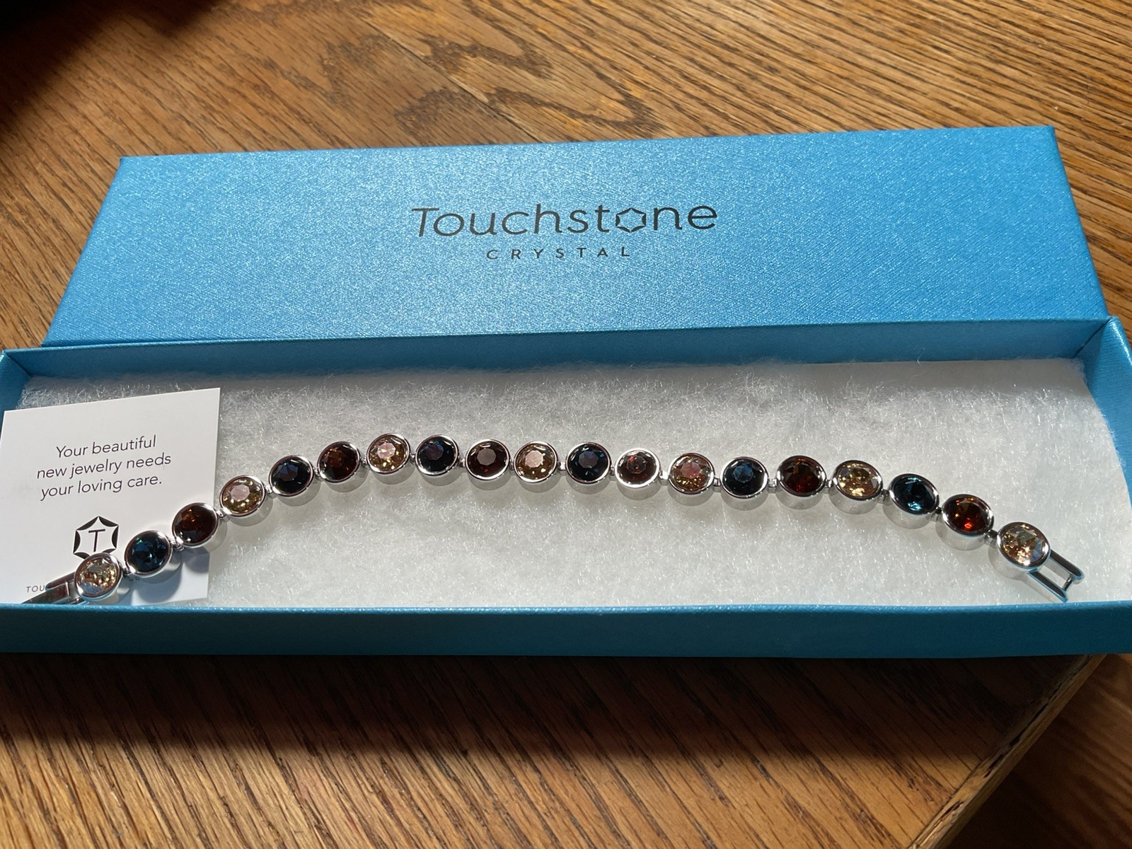Touchstone Crystal Bracelet Sierra Ice NIB