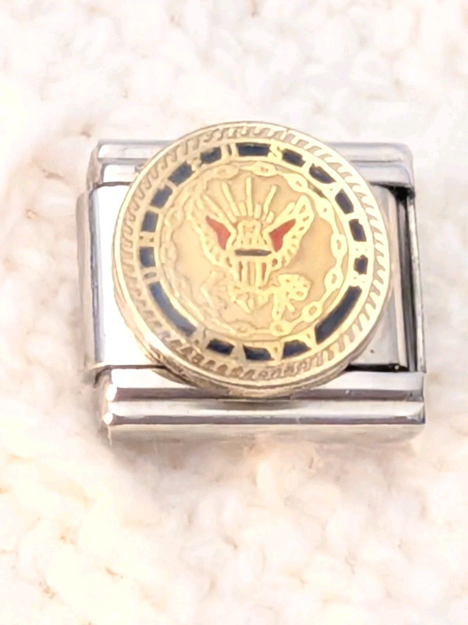 AUTHENTIC Forever Charms United States Navy Seal Italian Charm Classic 9mm K180