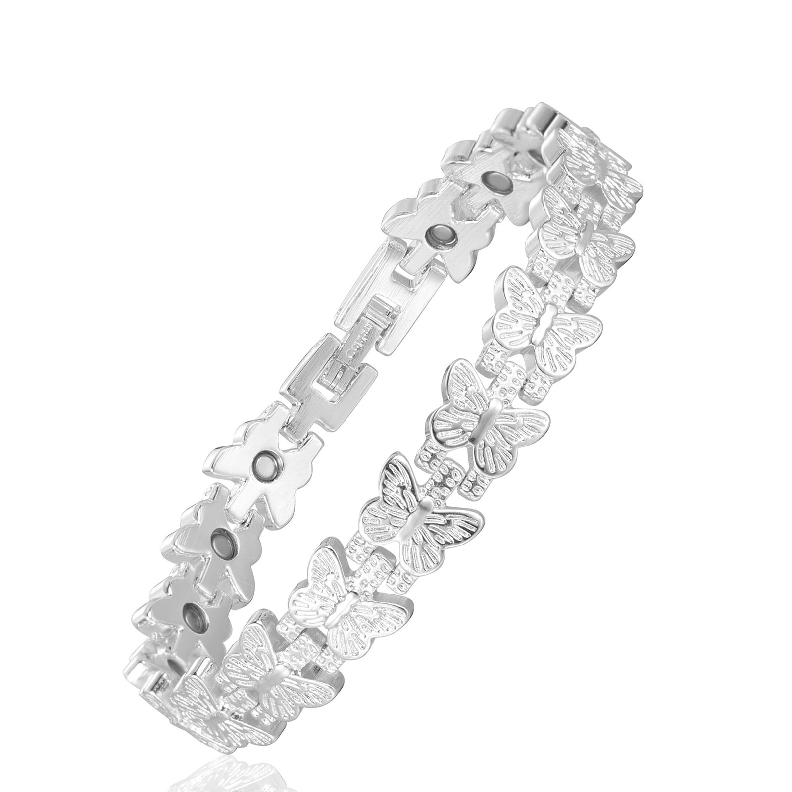 Men’s Pure Copper Magnetic Therapy Bracelet Adjustable Pain Relief Arthritis