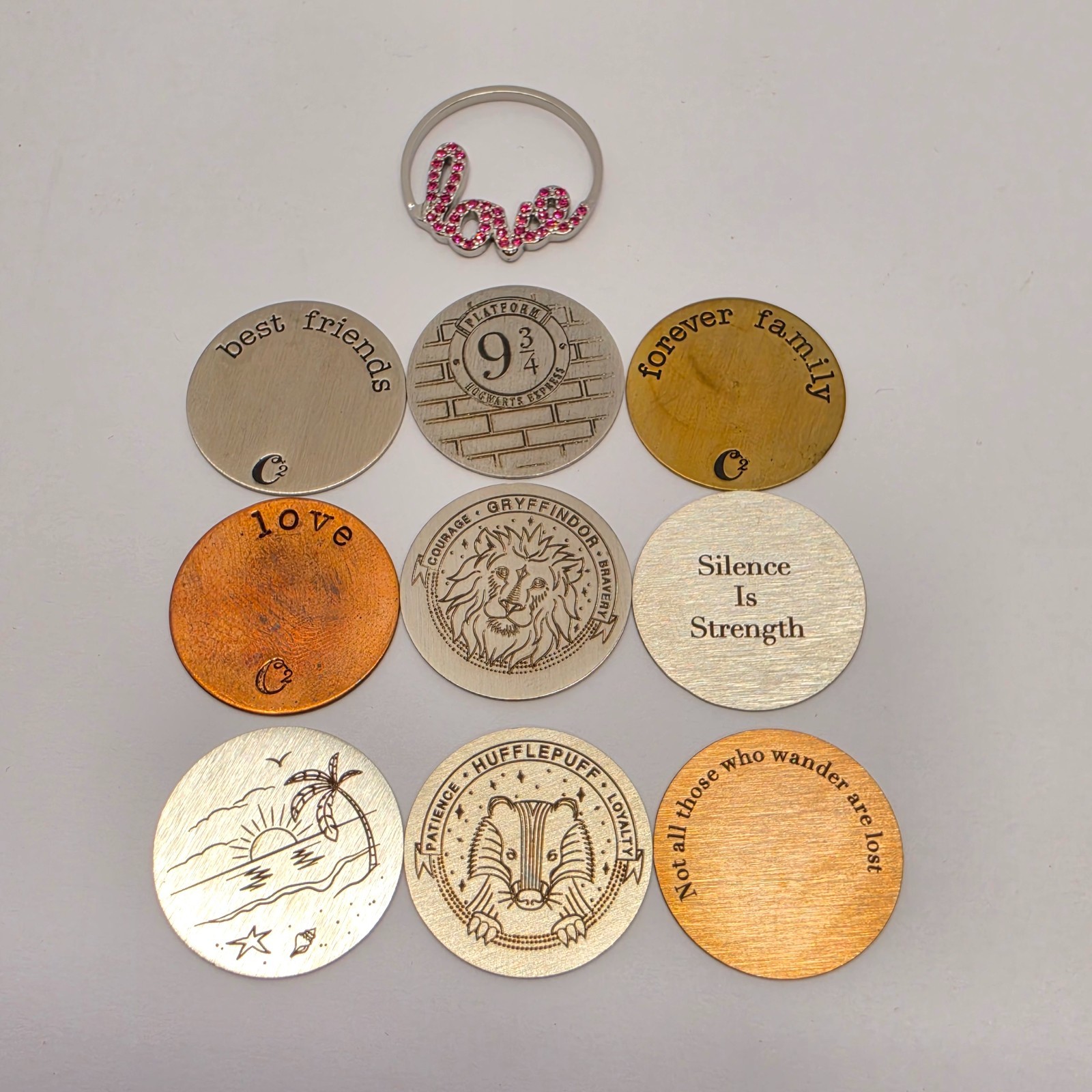 Origami Owl Plate Charms “Your Choice” for Large Living Lockets