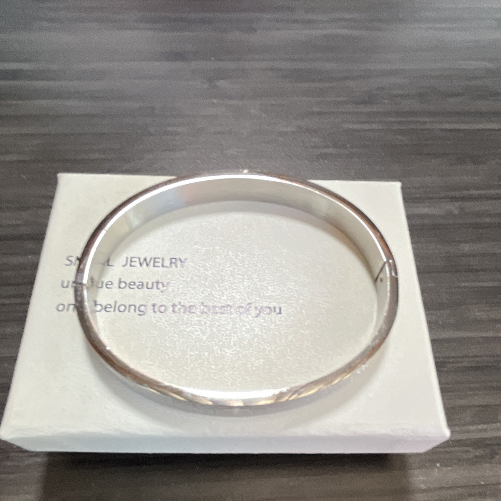 Religious Cross Scripture Hinged Bangle