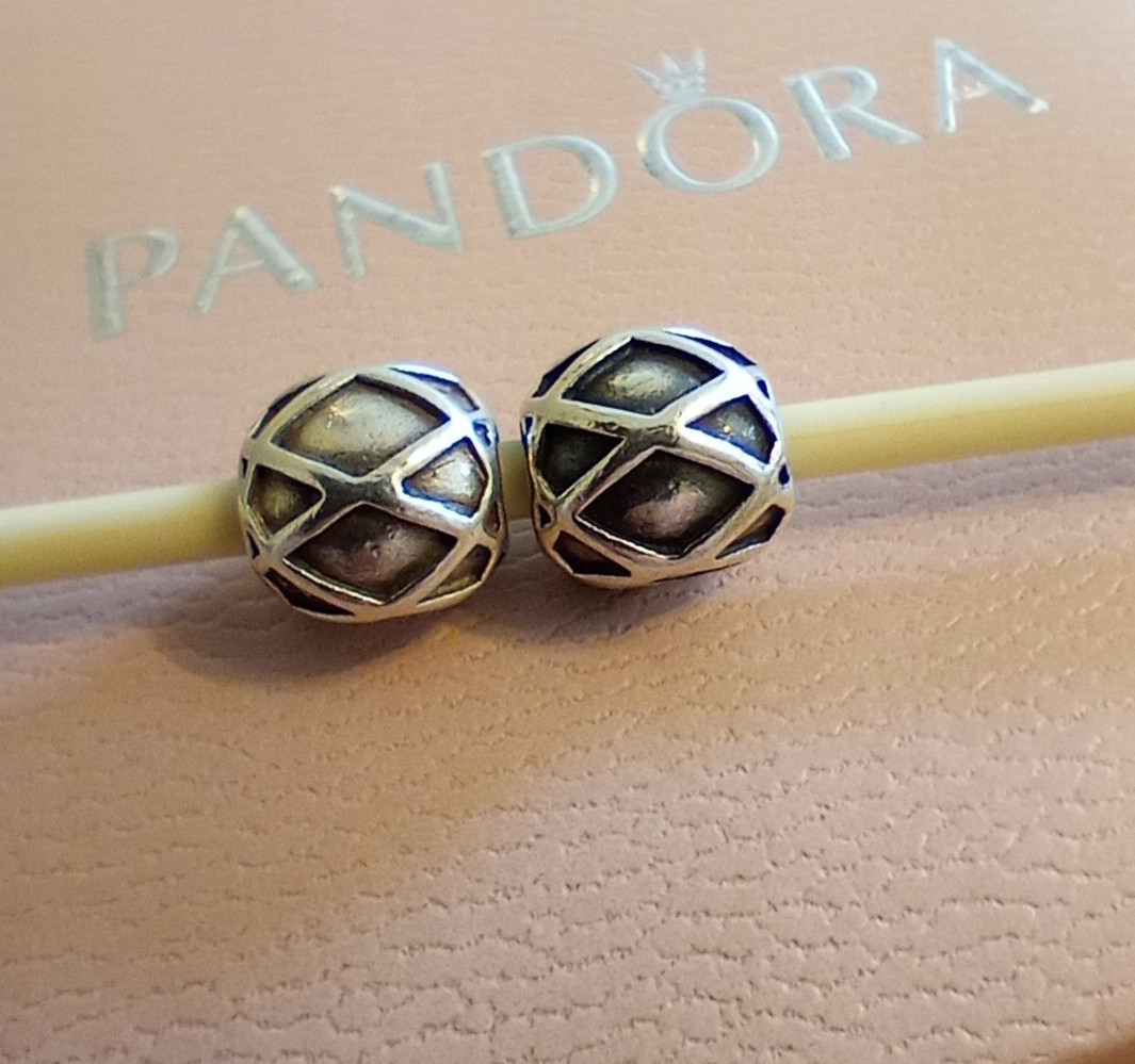 One lot of 2 Authentic Pandora charms-one price gets the lot