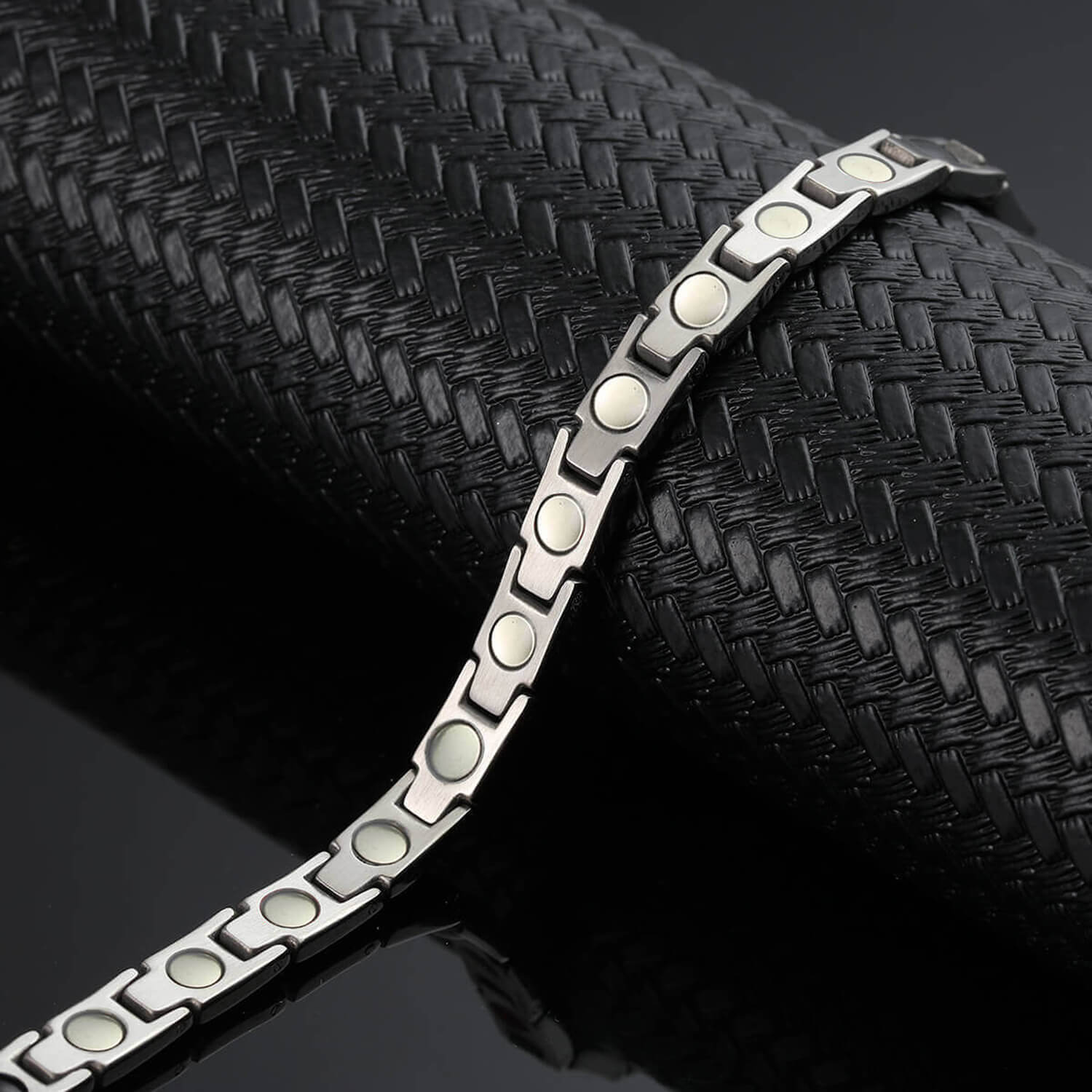 Thinnest Magnetic Anklet Bracelet Women Men Balance Energy Power Calm Love Joy