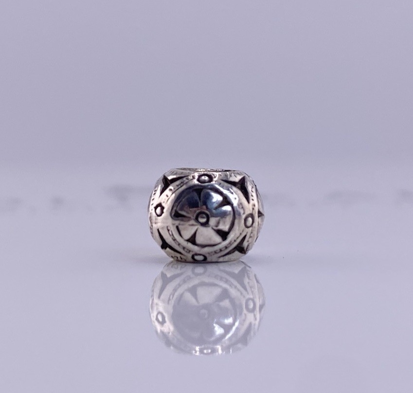 Trollbeads Feel Good Silver Bead Limited Edition Sterling Silver Charm New