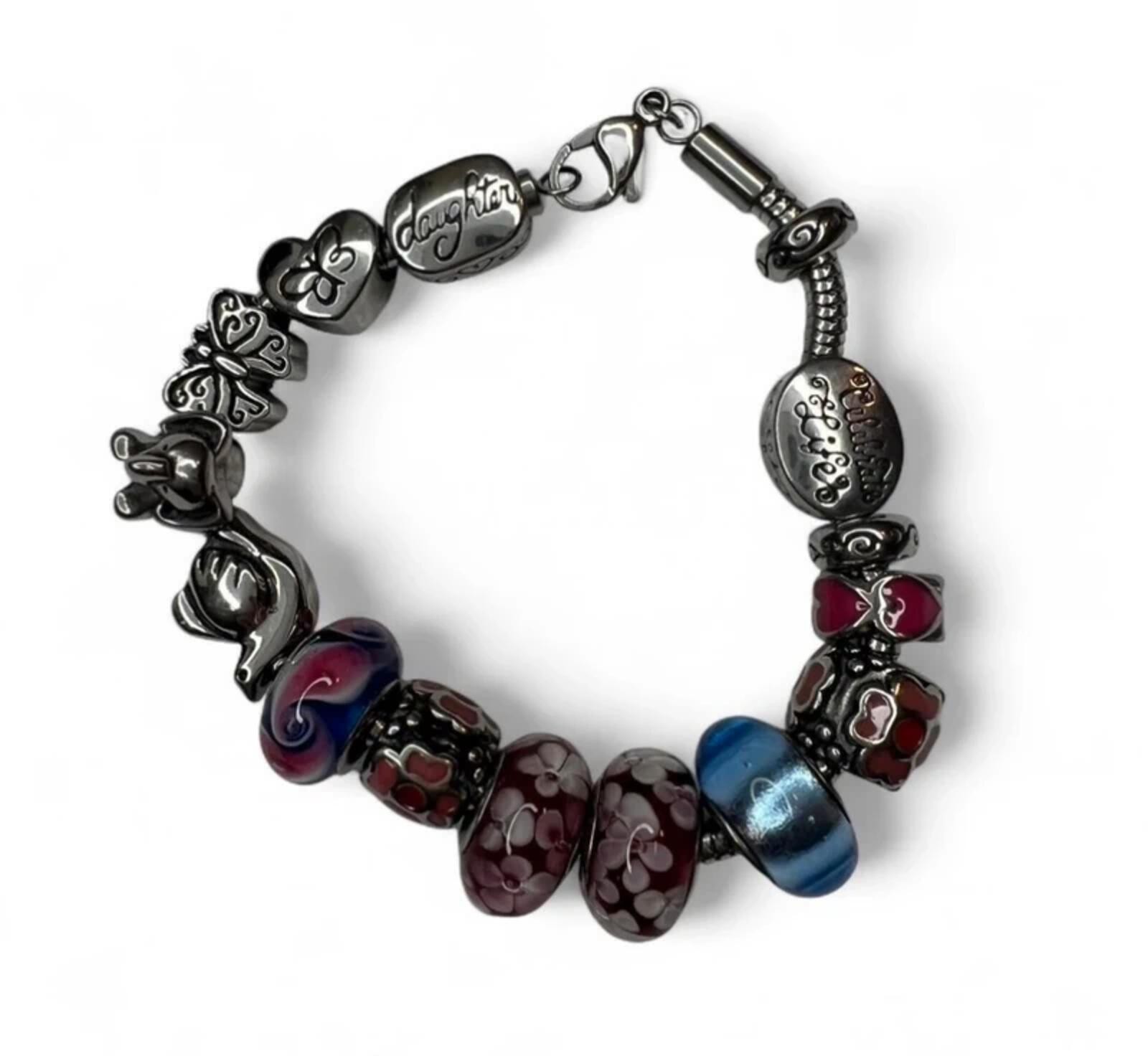 Daughter Themed Charm Bracelet