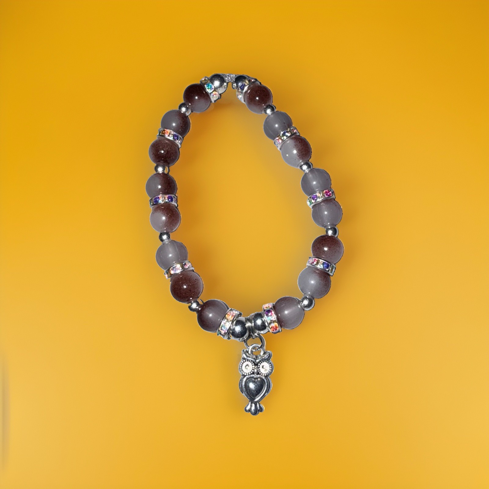 hand made Owl bracelet