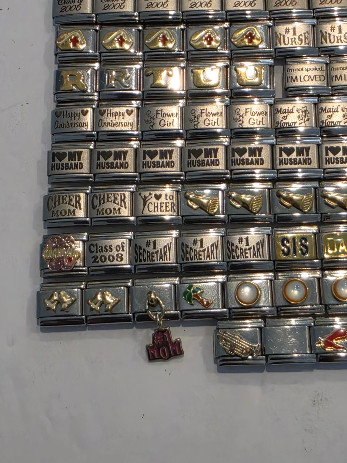 italian charm bracelet charms bulk Lot, Many New Charms