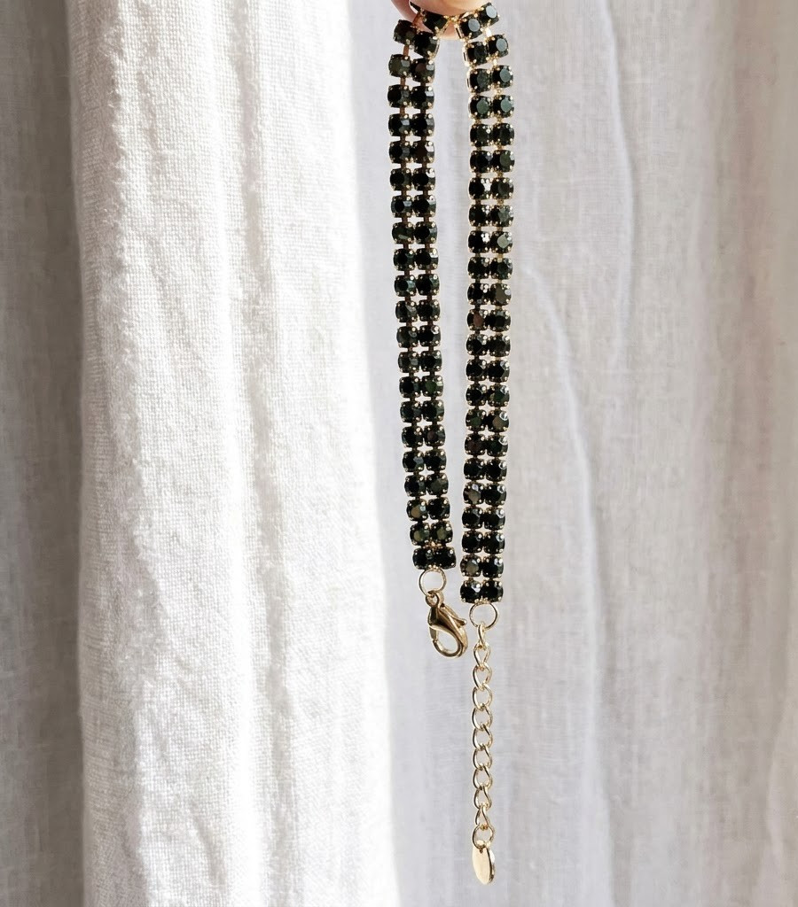 18k Gold Plated Classic Emerald Green Tennis Bracelet for Women Party & Everyday