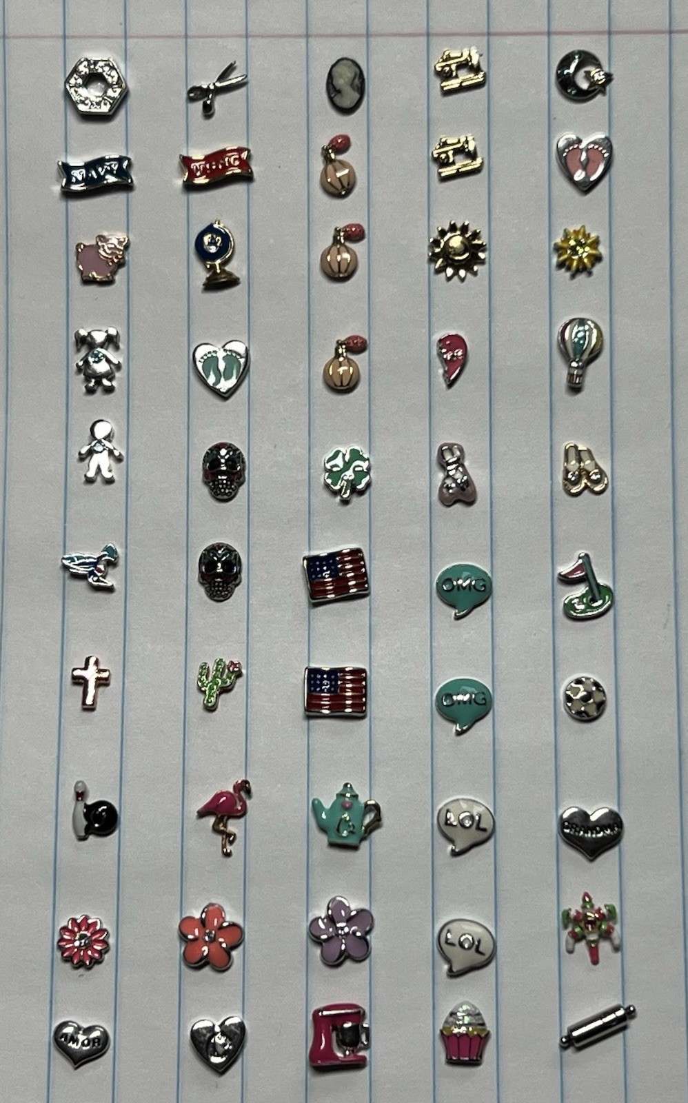 Origami Owl Vintage/Retired Charms. YOU CHOOSE/FREE SHIPPING. BUY 4, Get 1 Free!