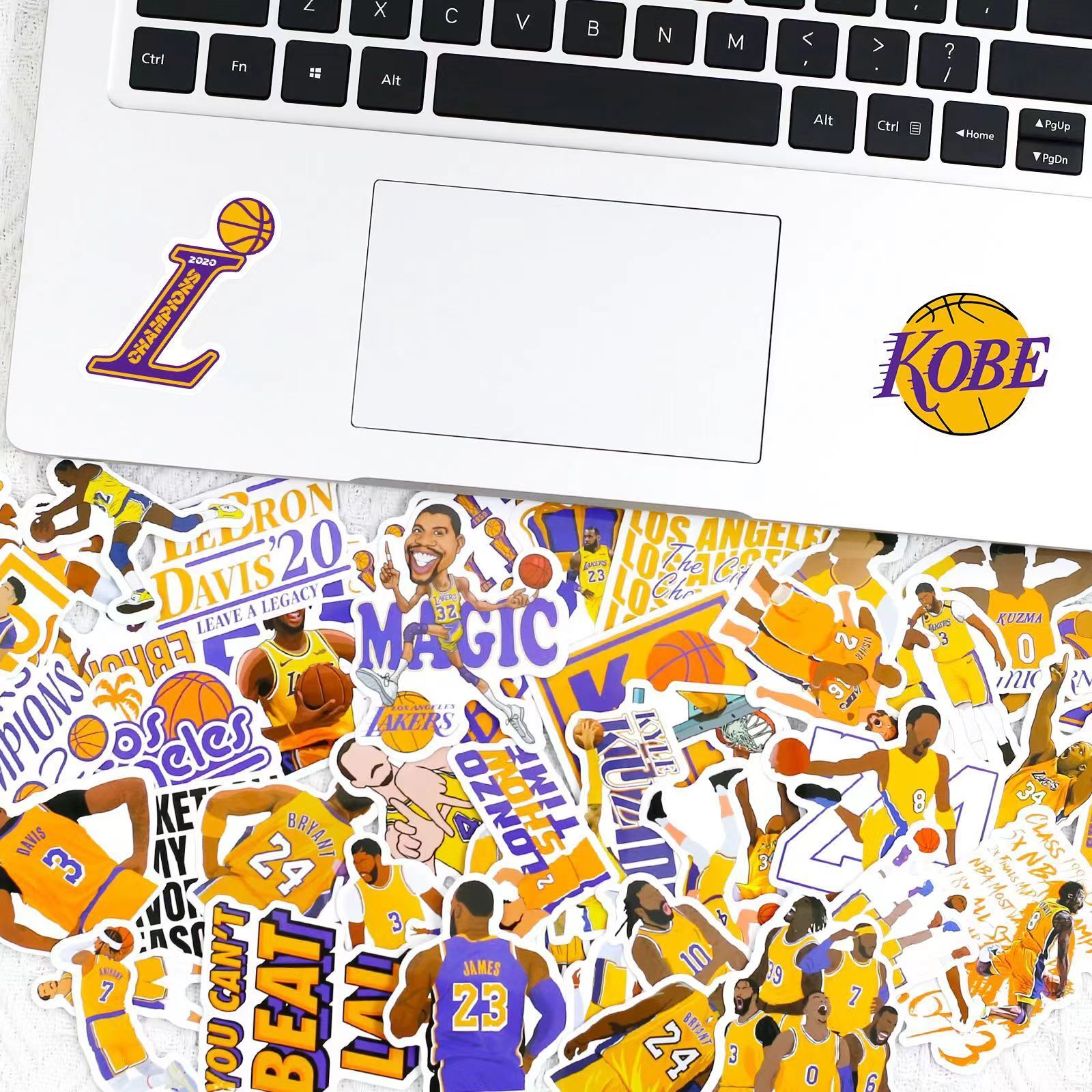 Kobe Bryant Sports Bracelet * 5 pcs with Free Stickers Ideal Gift for Fans