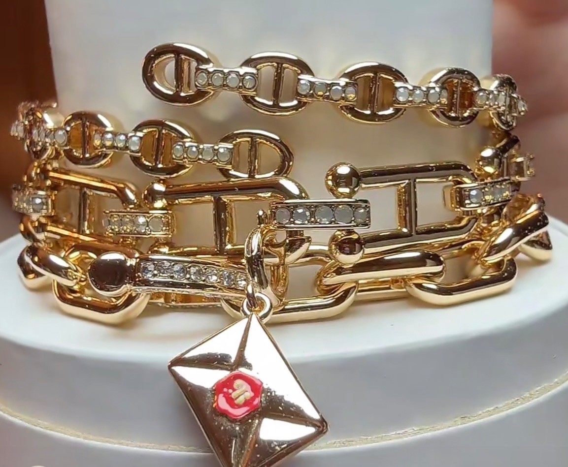 Bomb Party Summer Stacks 2026 The Founder’s Letter Gold Plating Bracelets