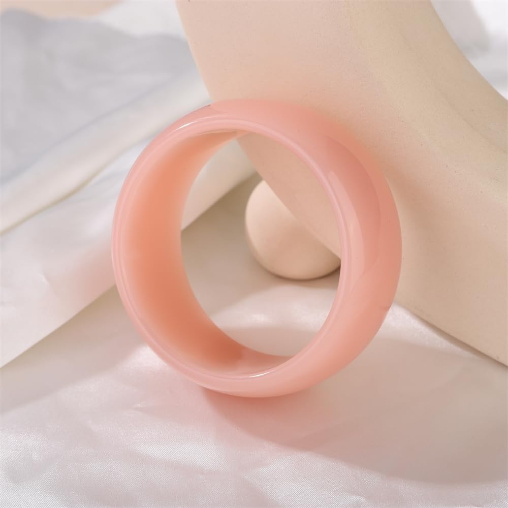 Chunky Acrylic Bracelet for Women Cuff Bangle Bracelet Colorful Wide Bracelet fo