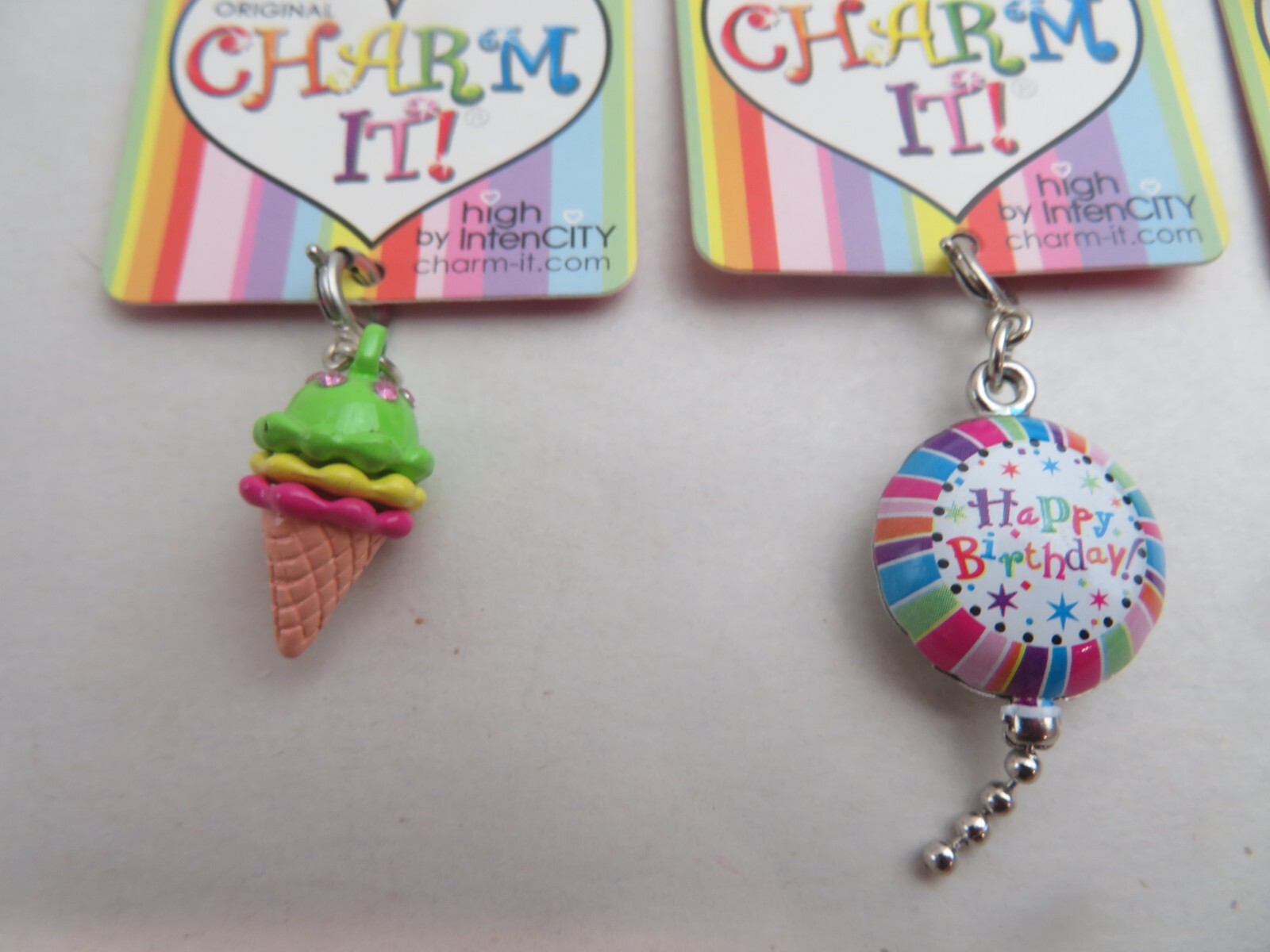 High Intencity CHARM IT! Bracelet Charms by High IntenCity LOT OF 3 K