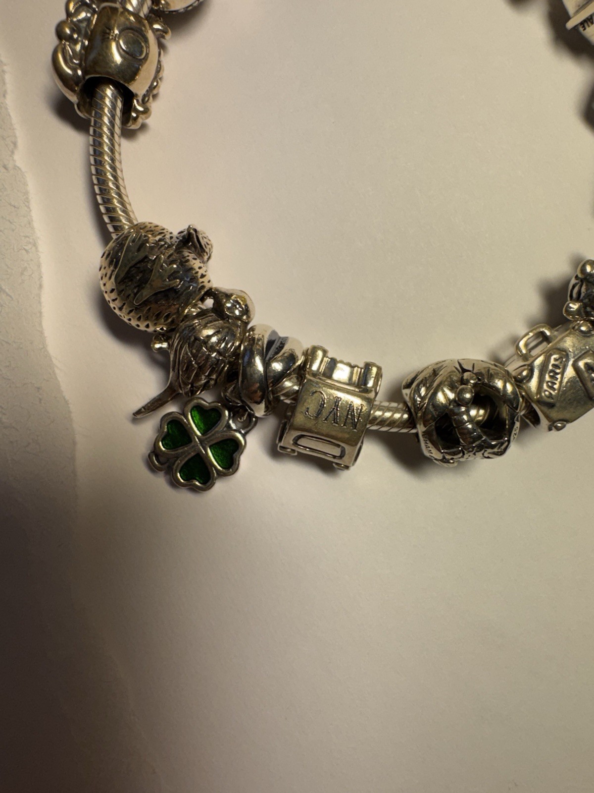 Pandora Bracelet With 14 Charms