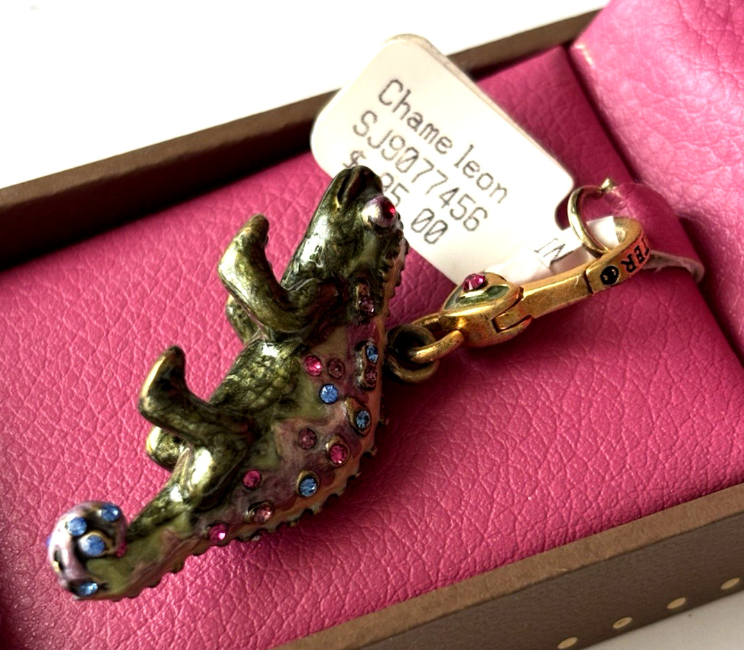 JAY STRONGWATER Chameleon Charm Box COA NEW Original Price $95 R3-J3